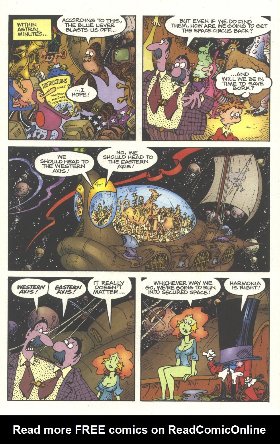 Read online Space Circus comic -  Issue #4 - 8
