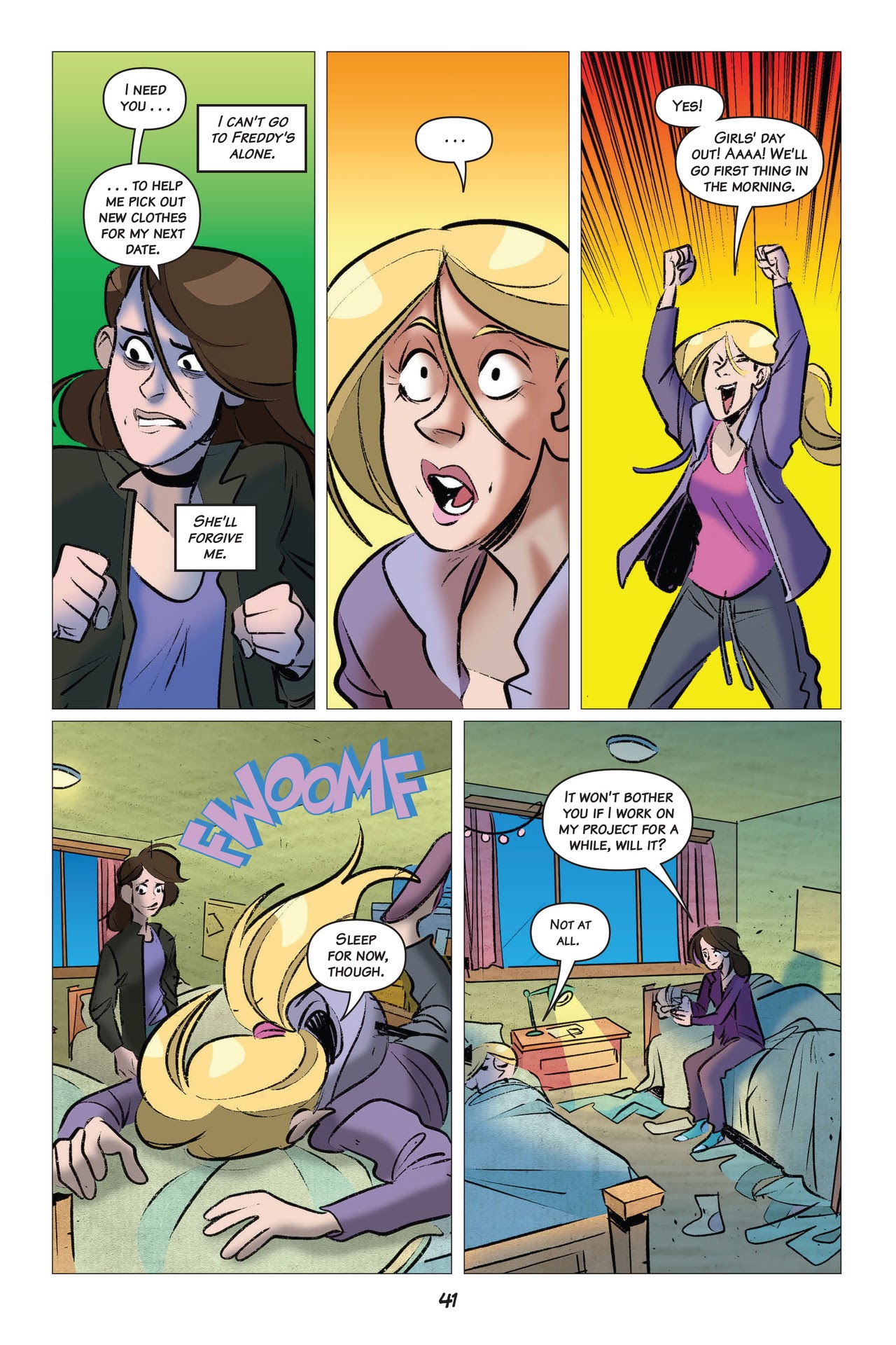 Read online Five Nights At Freddy's comic -  Issue # The Twisted Ones (Part 1) - 42
