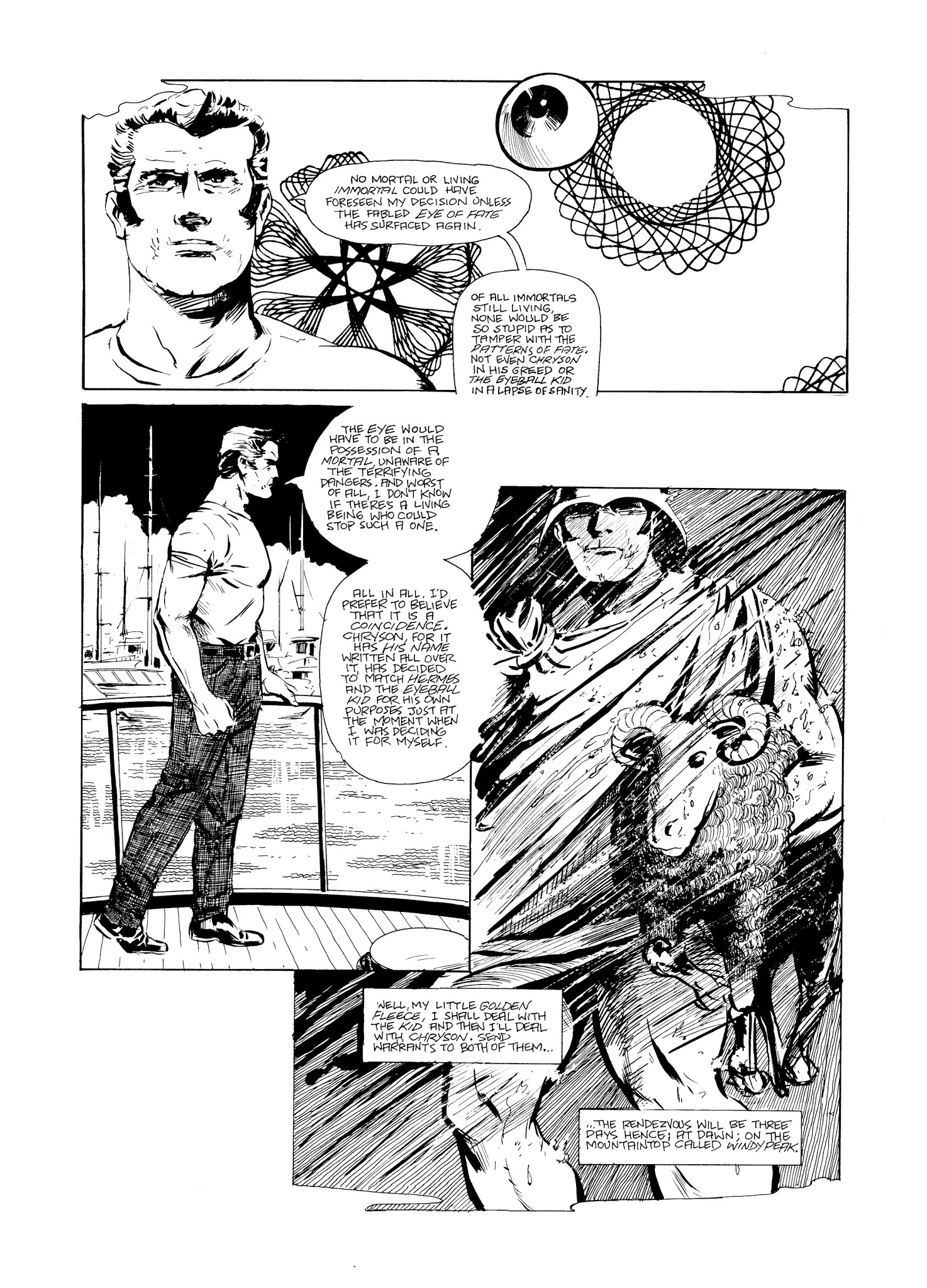 Read online Eddie Campbell's Bacchus comic -  Issue # TPB 4 - 57