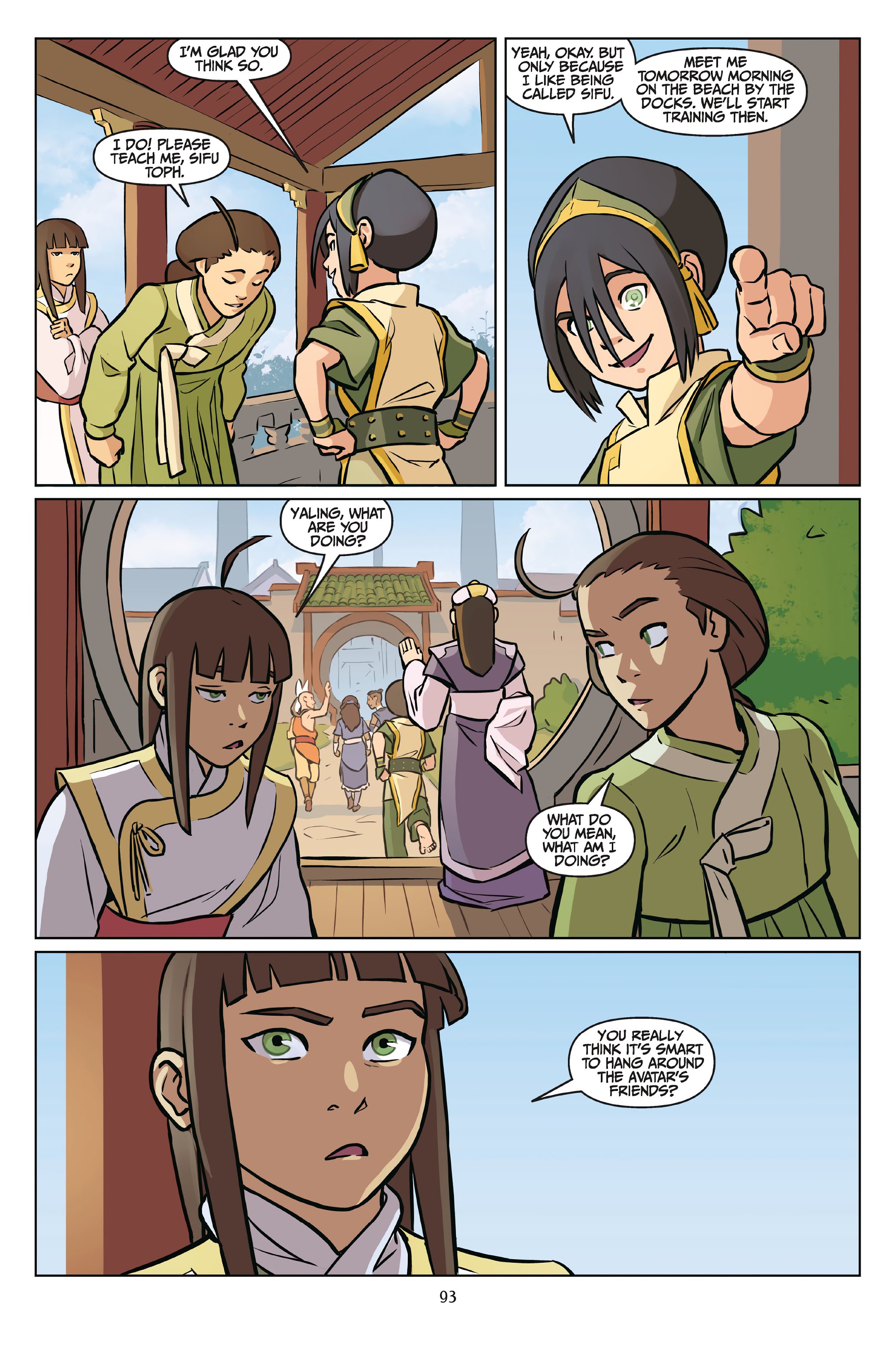 Read online Nickelodeon Avatar: The Last Airbender - Imbalance comic -  Issue # _Omnibus (Part 1) - 94