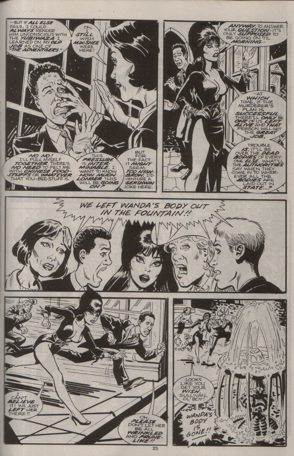 Read online Elvira, Mistress of the Dark comic -  Issue #21 - 21