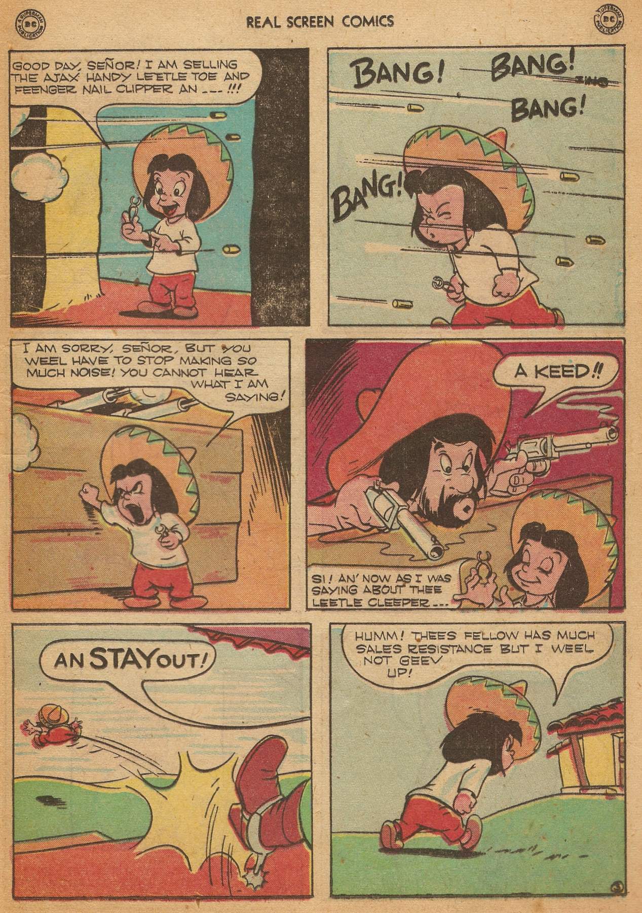 Read online Real Screen Comics comic -  Issue #18 - 31