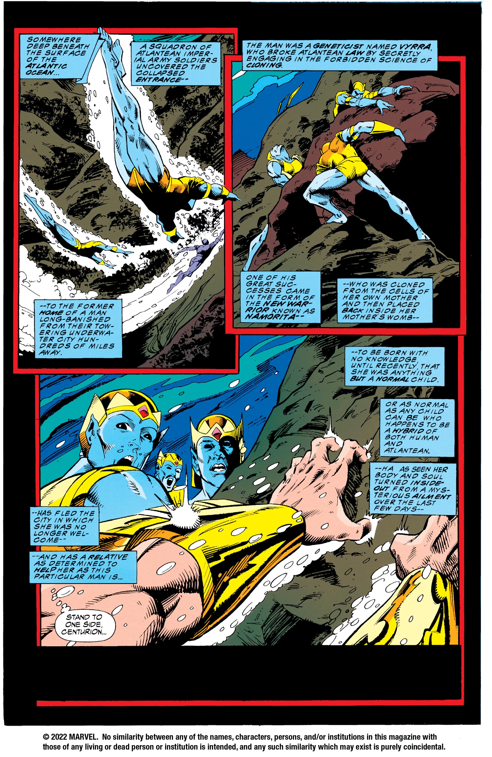 Read online The New Warriors comic -  Issue #44 - 2