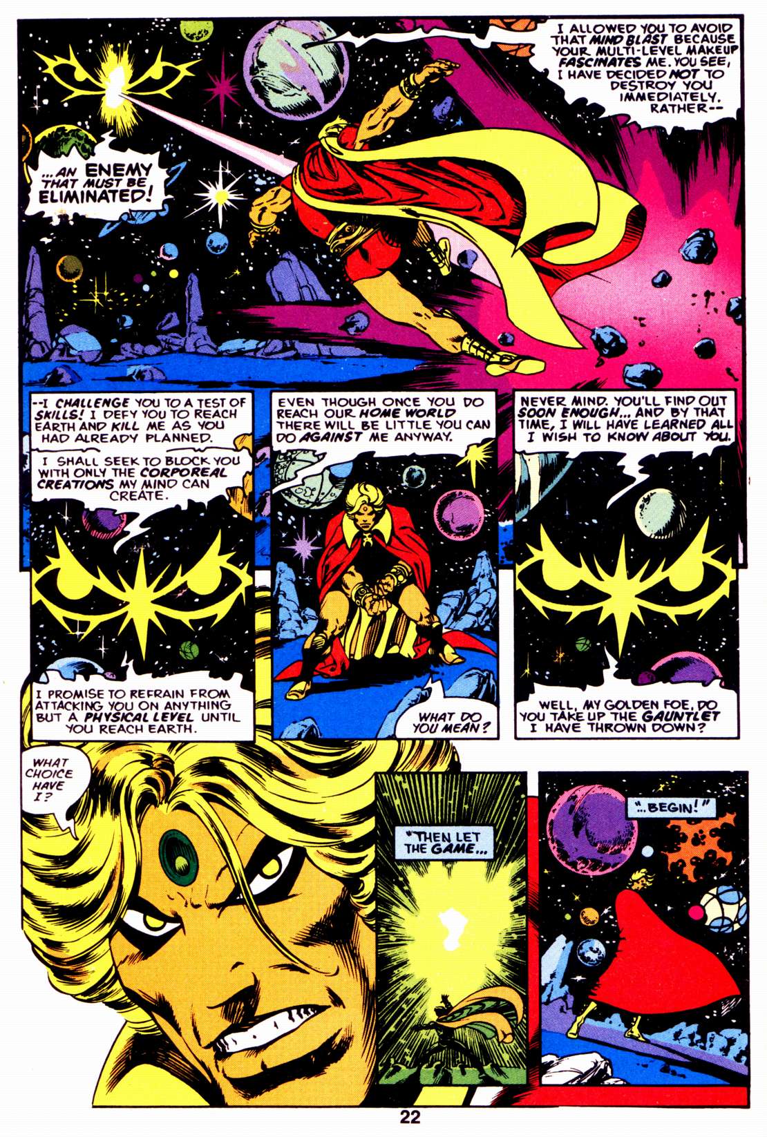 Read online Warlock (1982) comic -  Issue #4 - 24