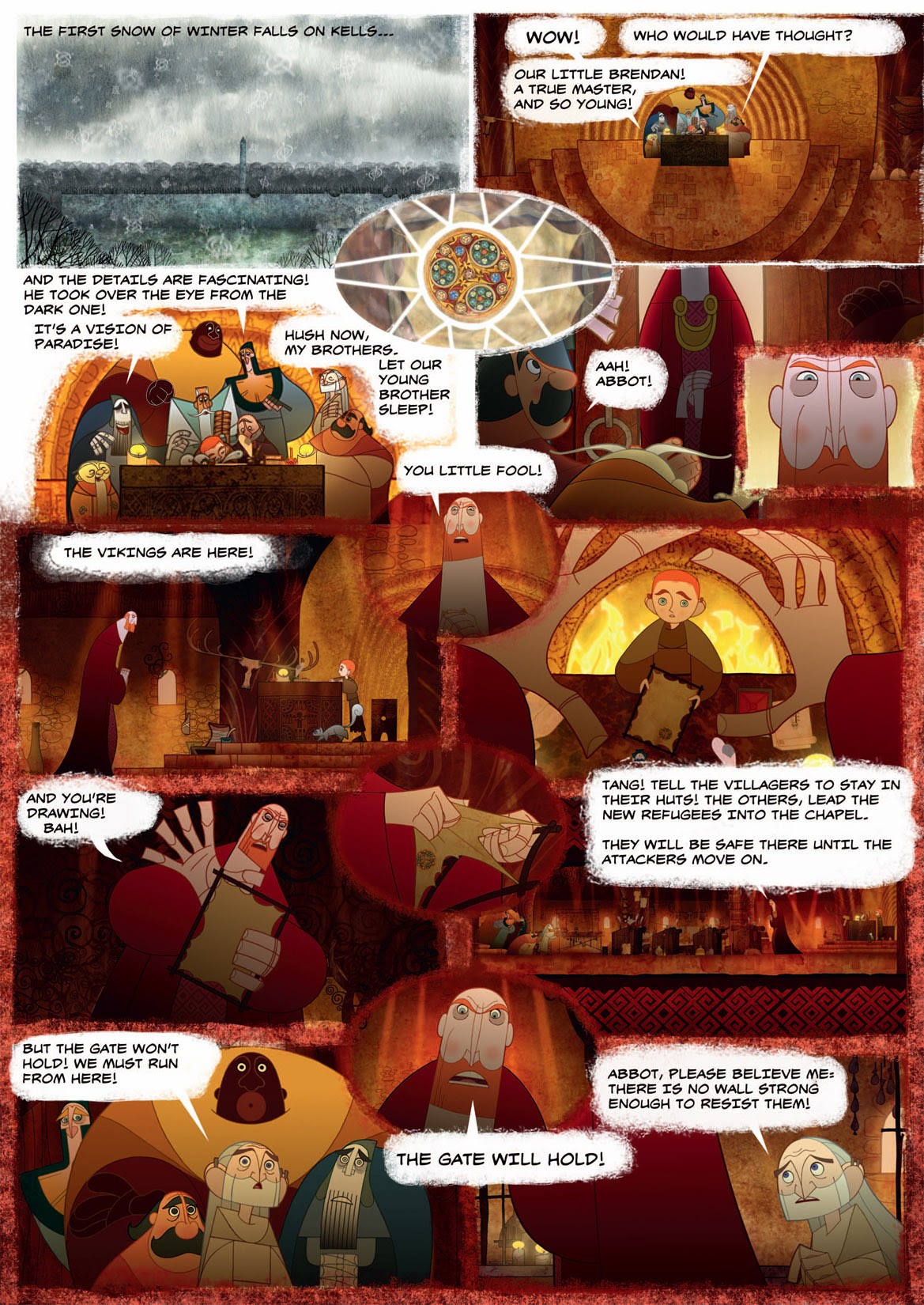 Read online The Secret Of Kells comic -  Issue # TPB - 95