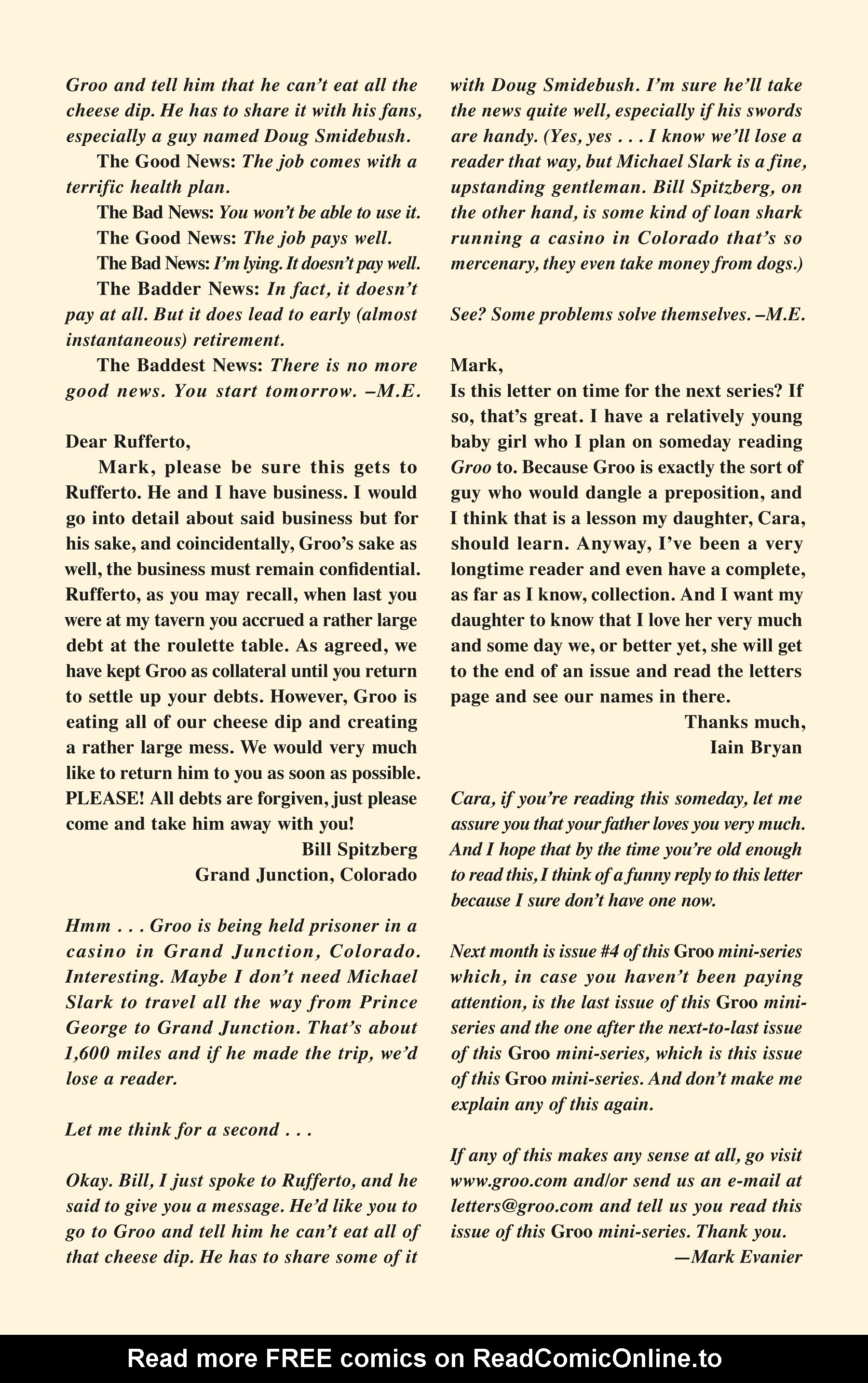 Read online Groo: In the Wild comic -  Issue #3 - 28