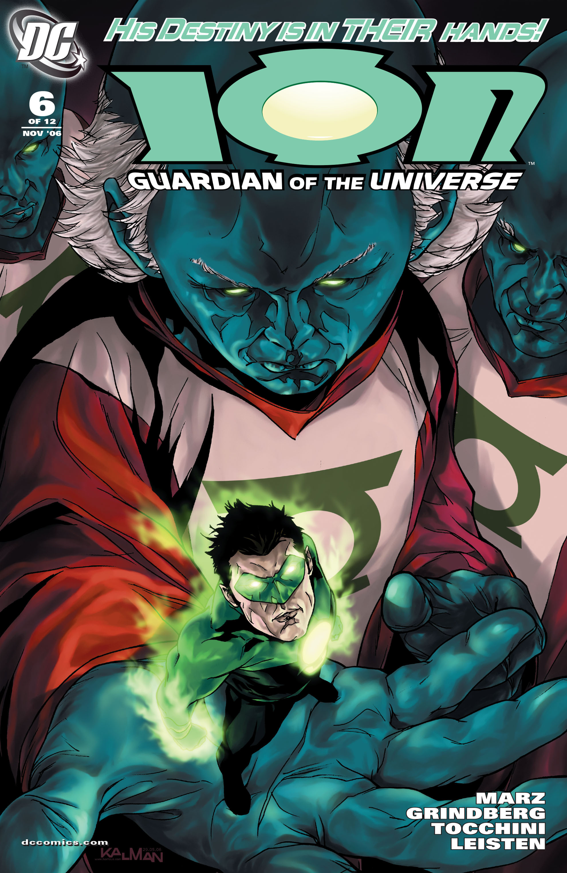 Read online Ion: Guardian of the Universe comic -  Issue #6 - 1