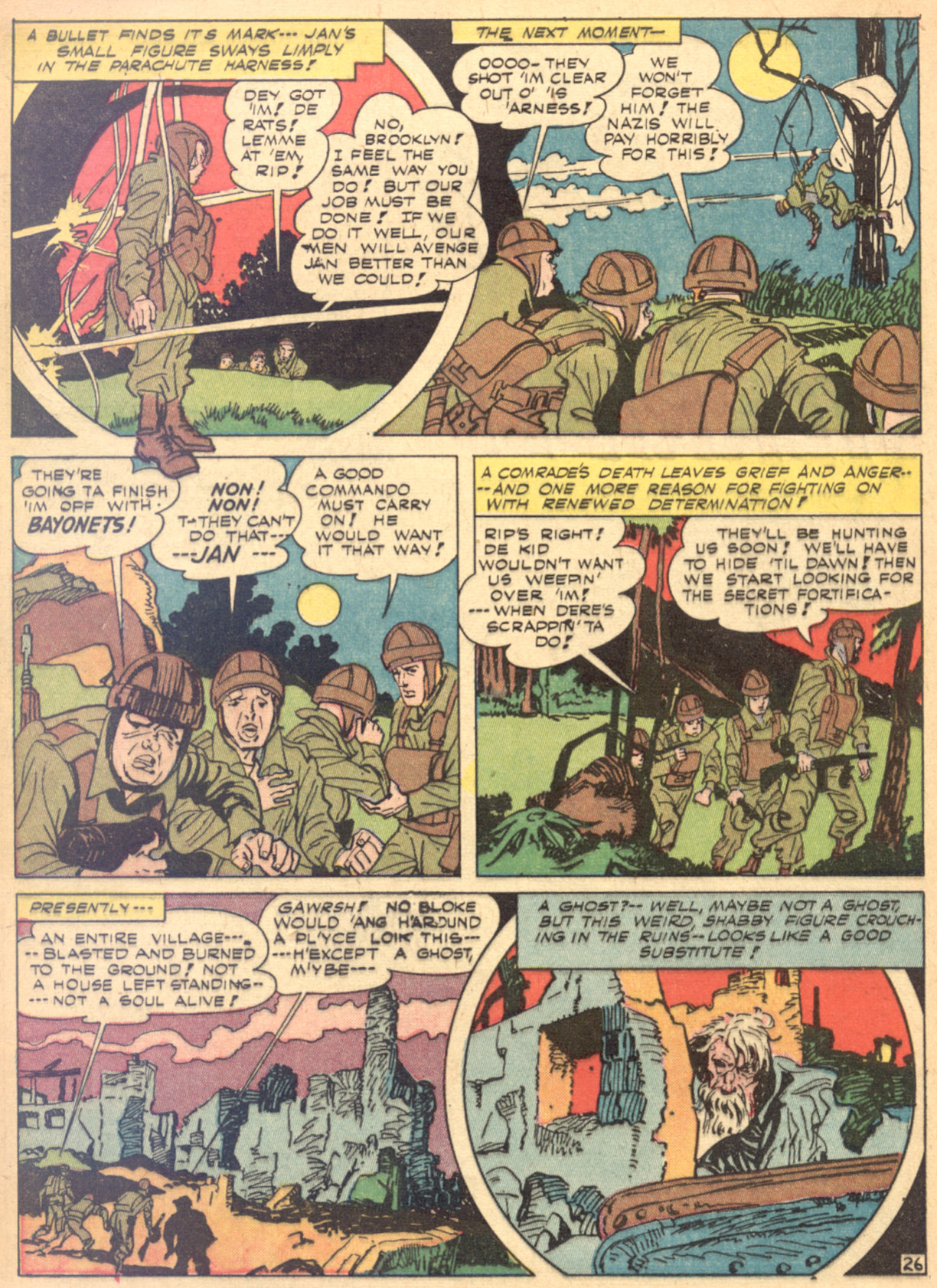 Read online Boy Commandos comic -  Issue #4 - 28