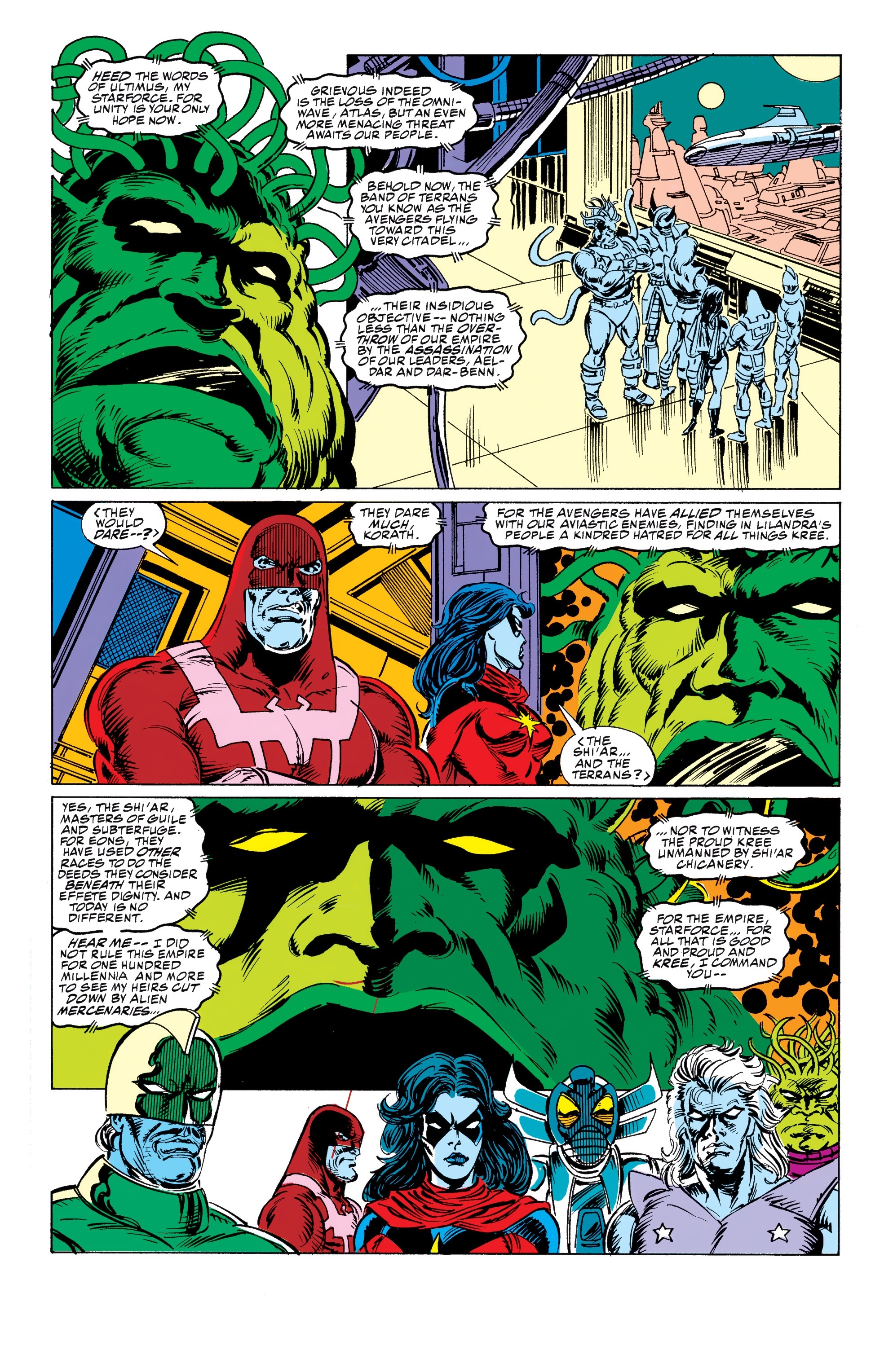 Read online Avengers Epic Collection: Operation Galactic Storm comic -  Issue # TPB (Part 3) - 53