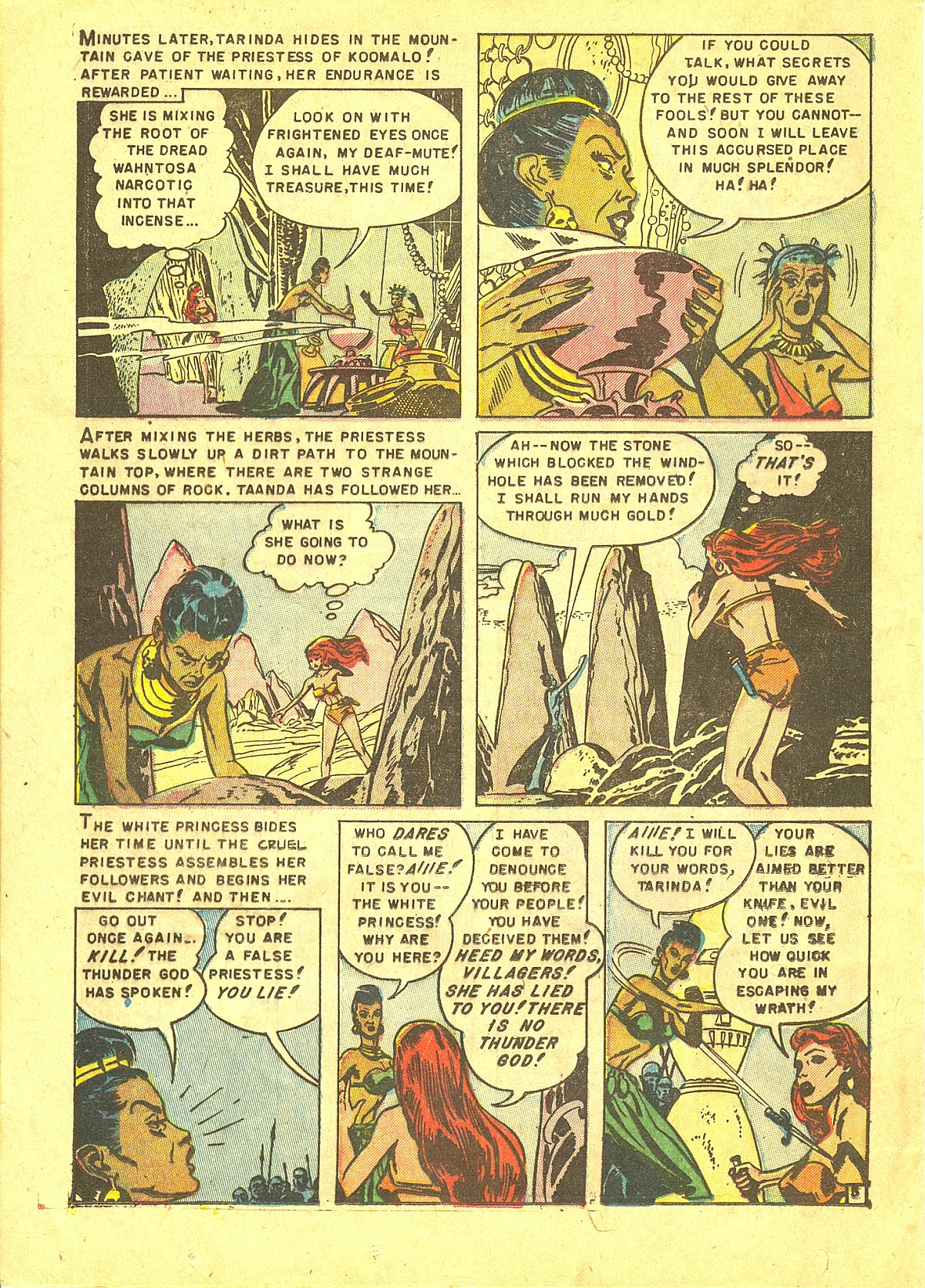 Read online Taanda White Princess of the Jungle comic -  Issue #5 - 25