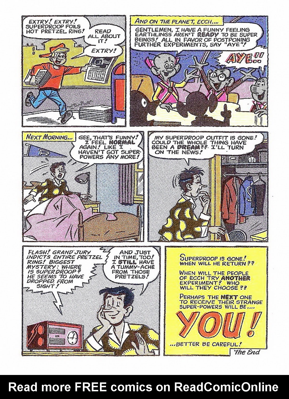 Read online Archie's Double Digest Magazine comic -  Issue #45 - 208