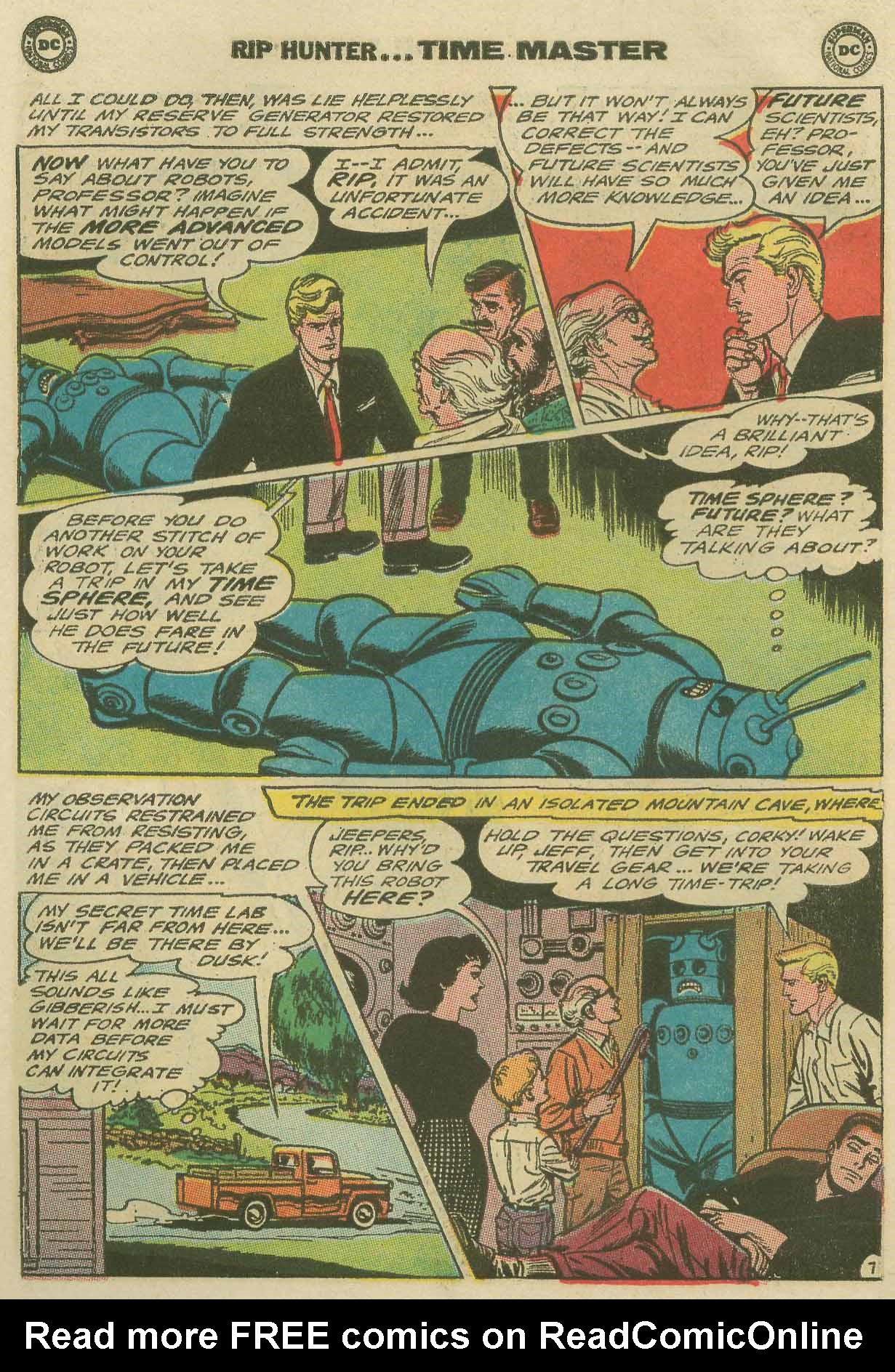 Read online Rip Hunter...Time Master comic -  Issue #27 - 10