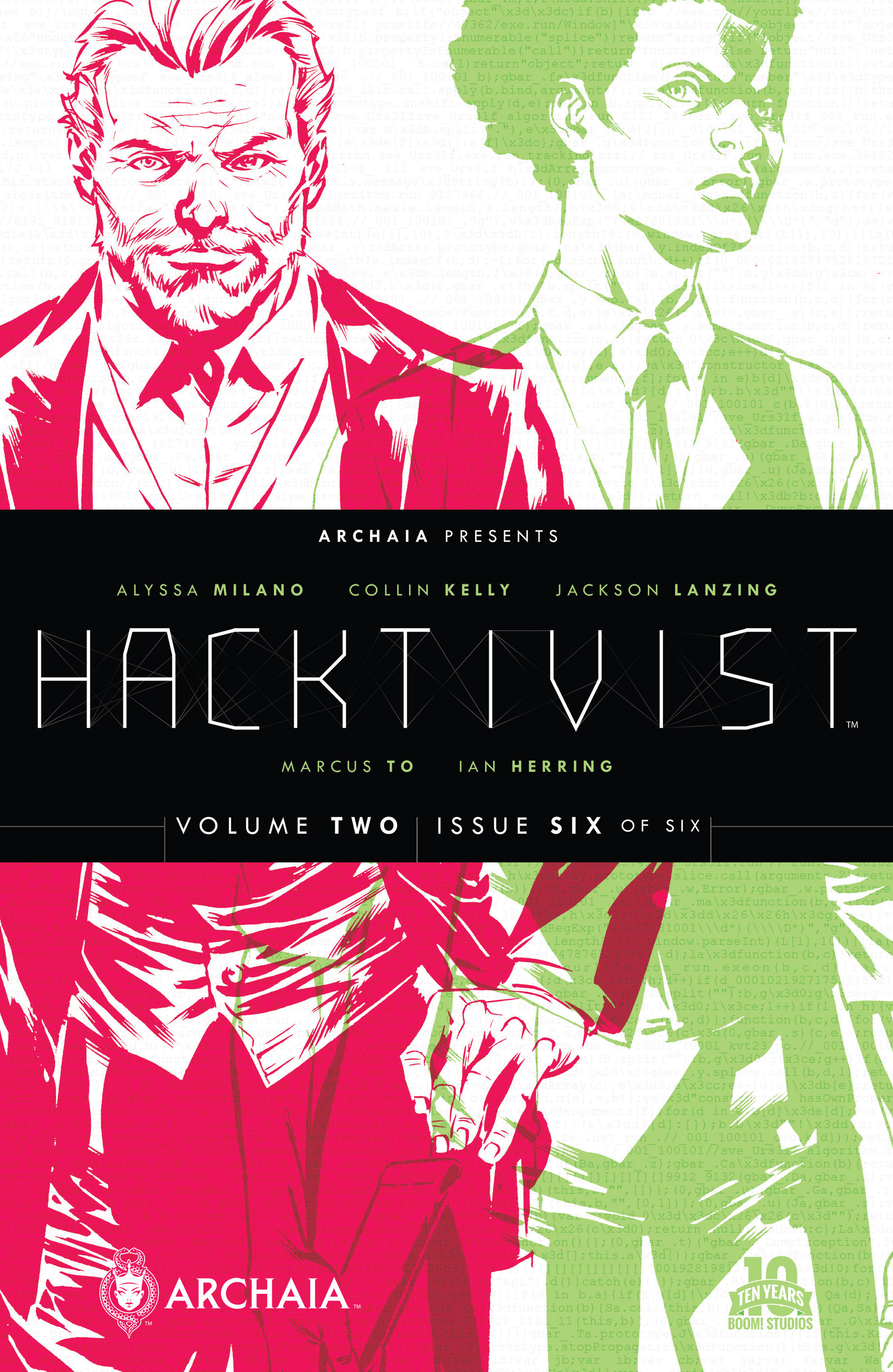 Read online Hacktivist Volume 2 comic -  Issue #6 - 1