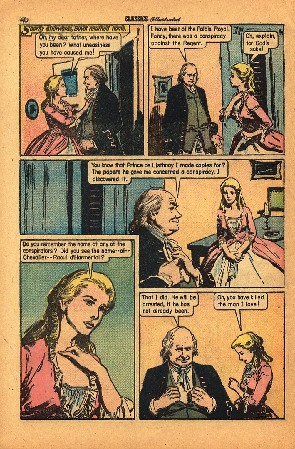 Read online Classics Illustrated comic -  Issue #158 - 42