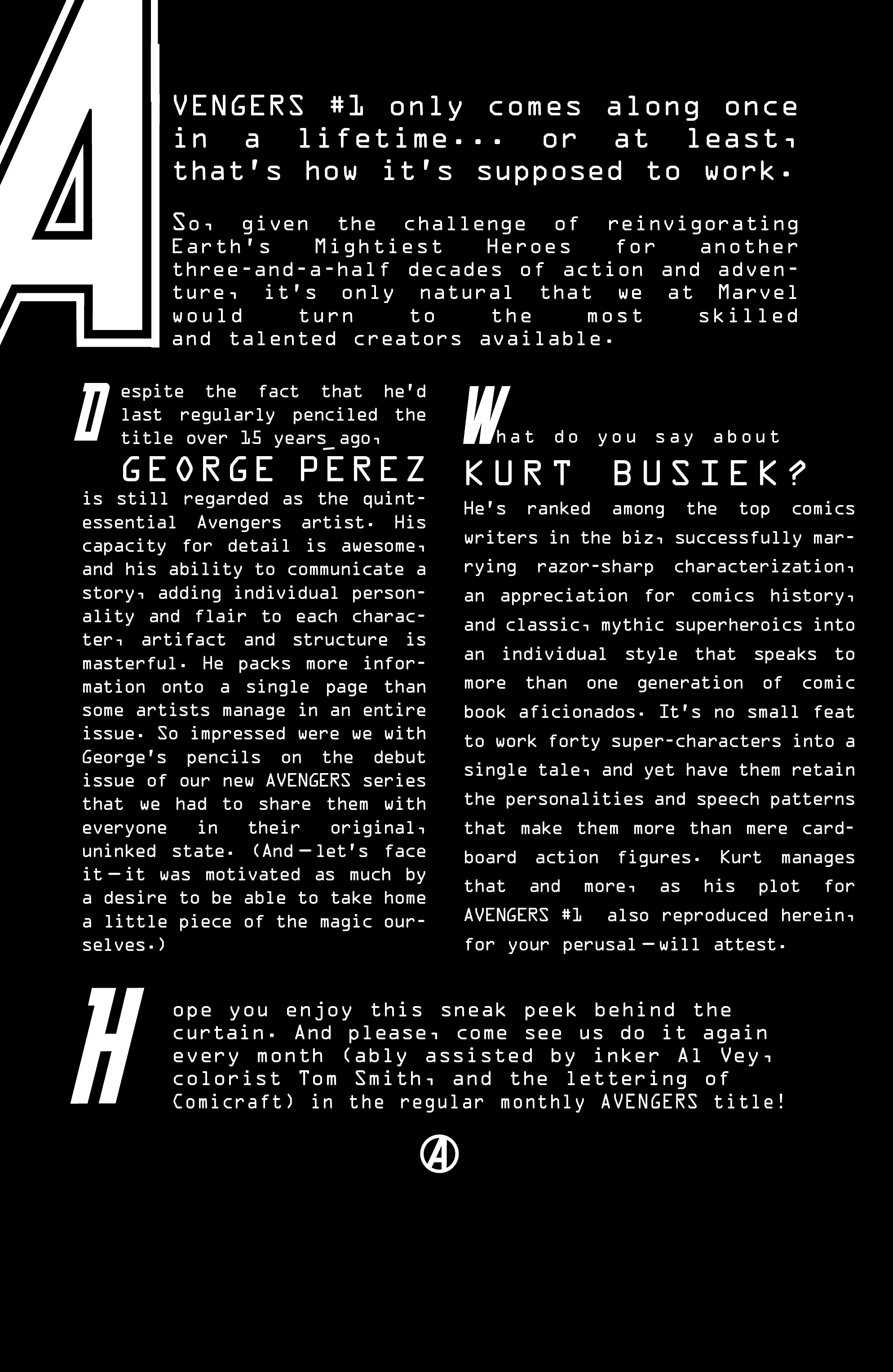Read online Avengers By Kurt Busiek & George Perez Omnibus comic -  Issue # TPB (Part 11) - 23