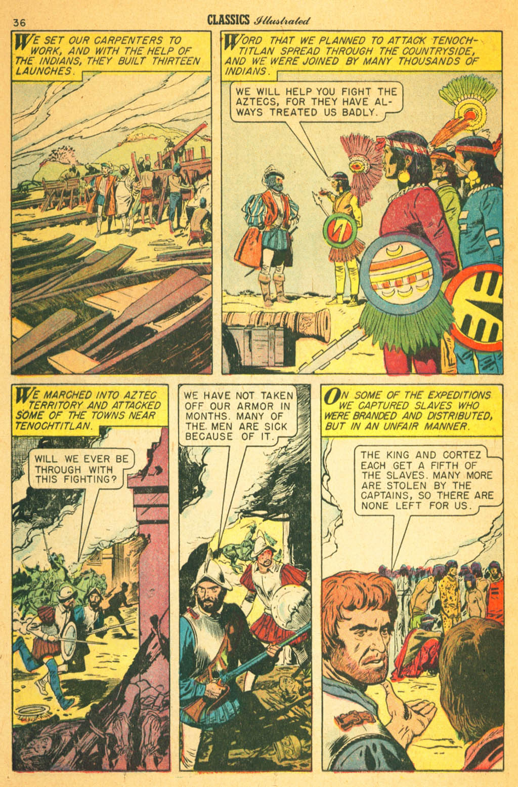 Read online Classics Illustrated comic -  Issue #156 - 38
