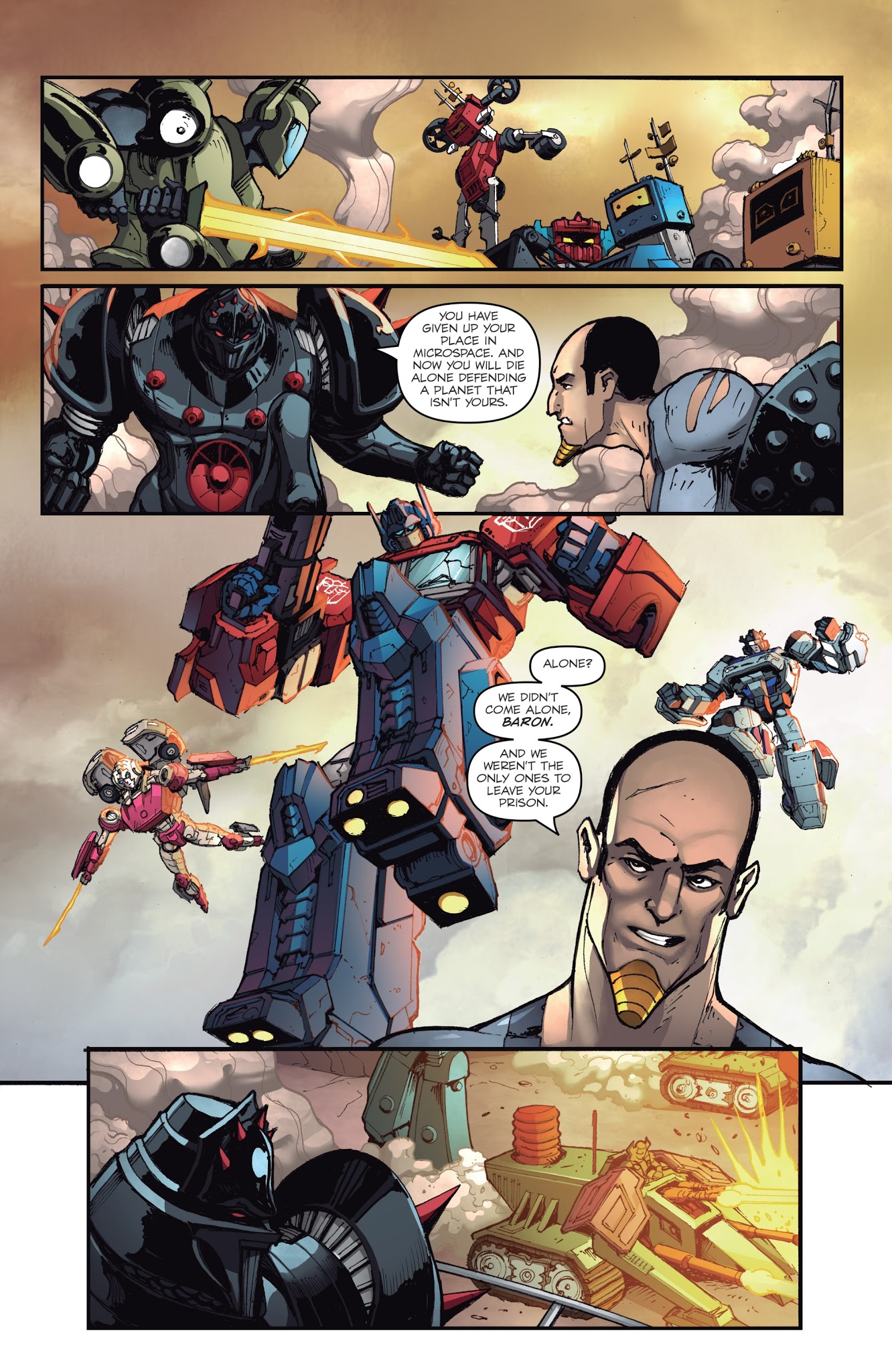 Read online Micronauts: Wrath of Karza comic -  Issue #4 - 18
