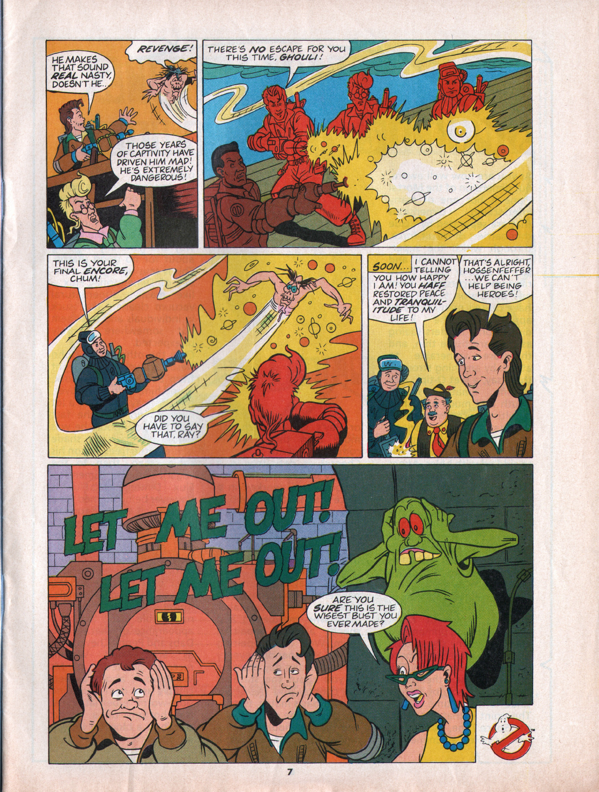 Read online The Real Ghostbusters comic -  Issue #76 - 7