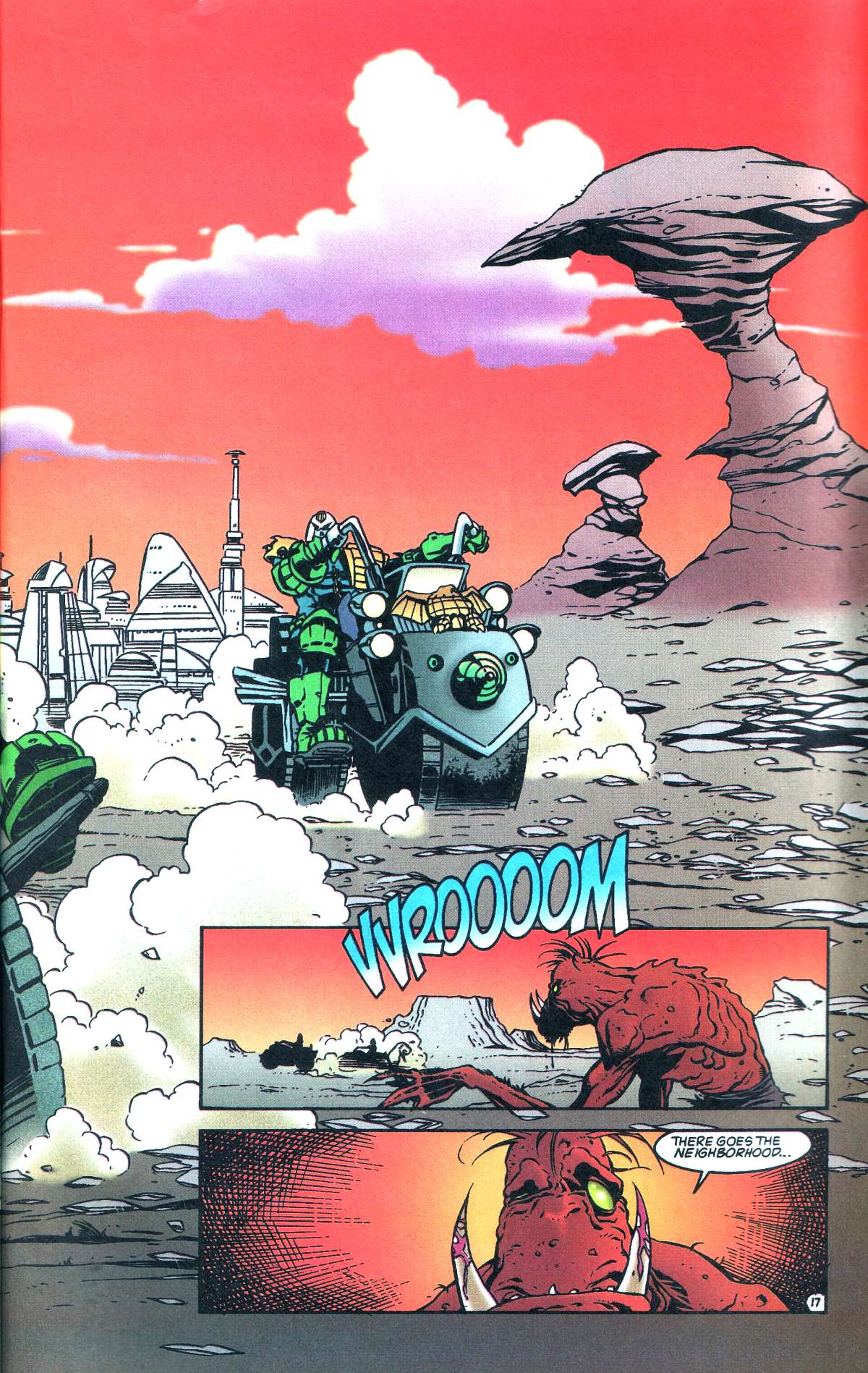 Read online Judge Dredd: Legends of the Law comic -  Issue #5 - 21