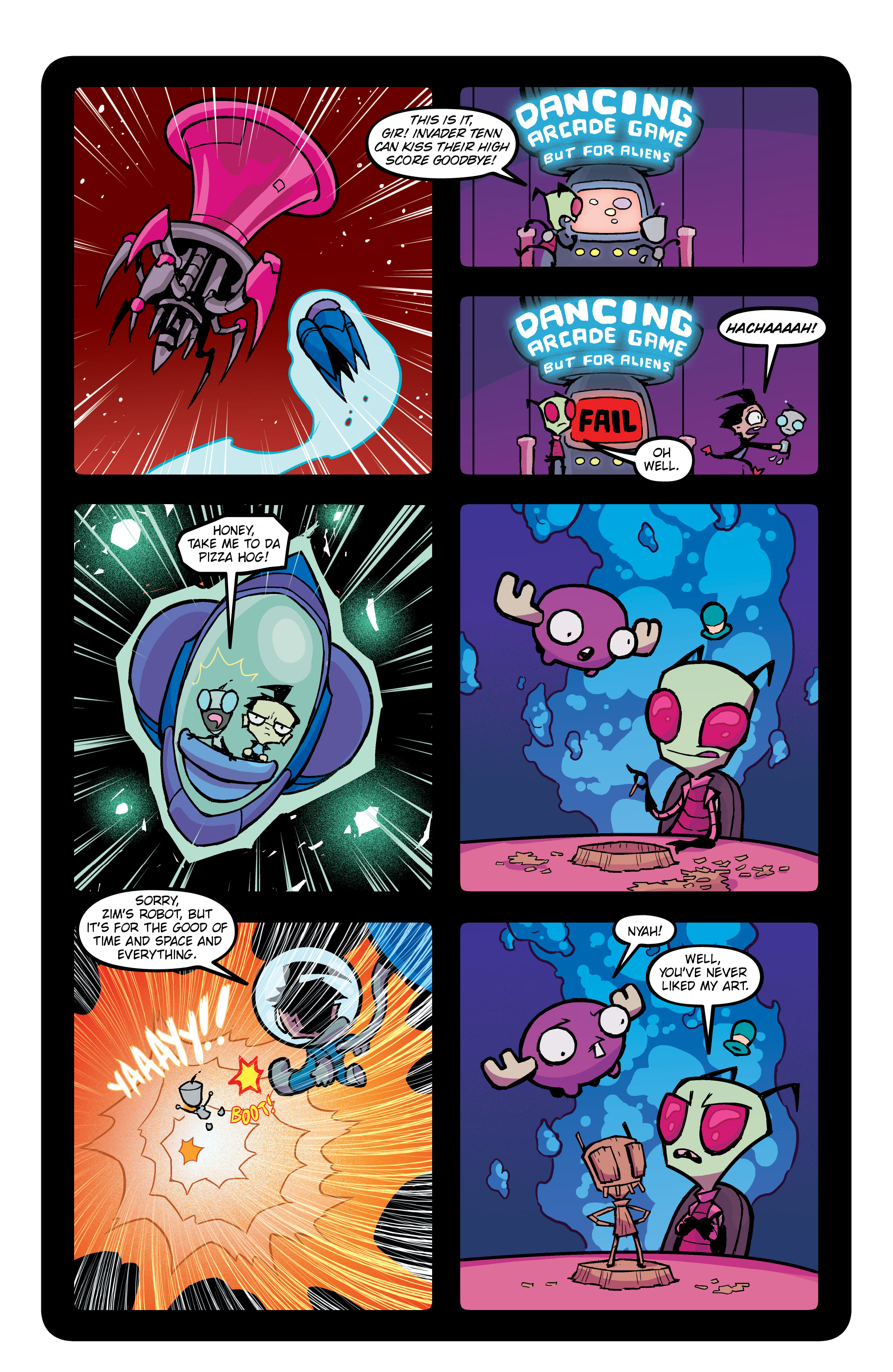 Read online Invader Zim: The Dookie Loop Horror comic -  Issue # Full - 26