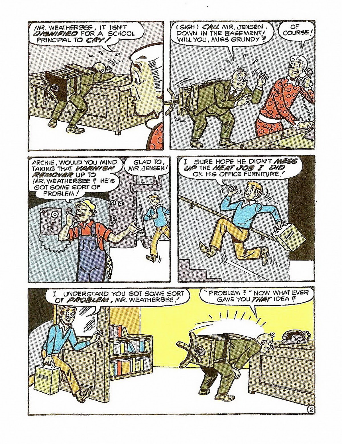 Read online Archie's Double Digest Magazine comic -  Issue #53 - 204