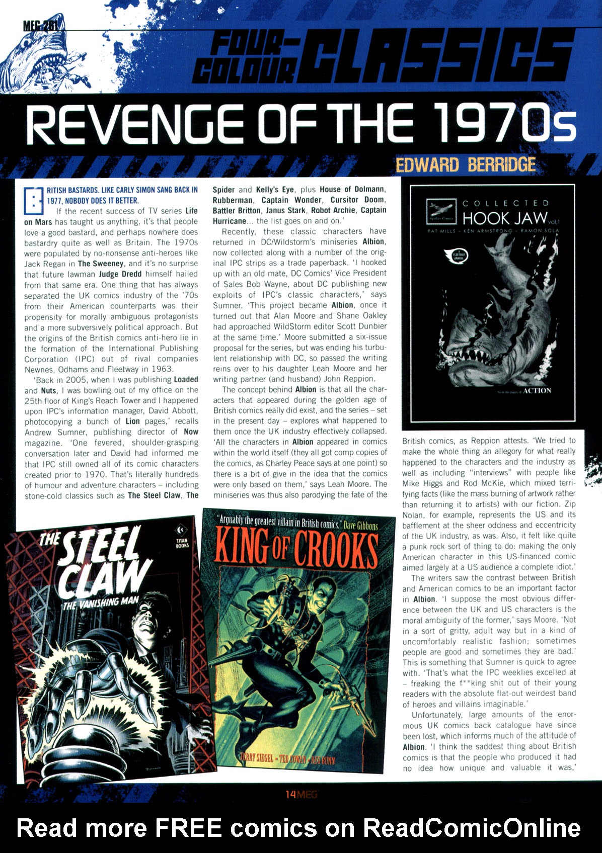 Read online Judge Dredd Megazine (Vol. 5) comic -  Issue #261 - 14