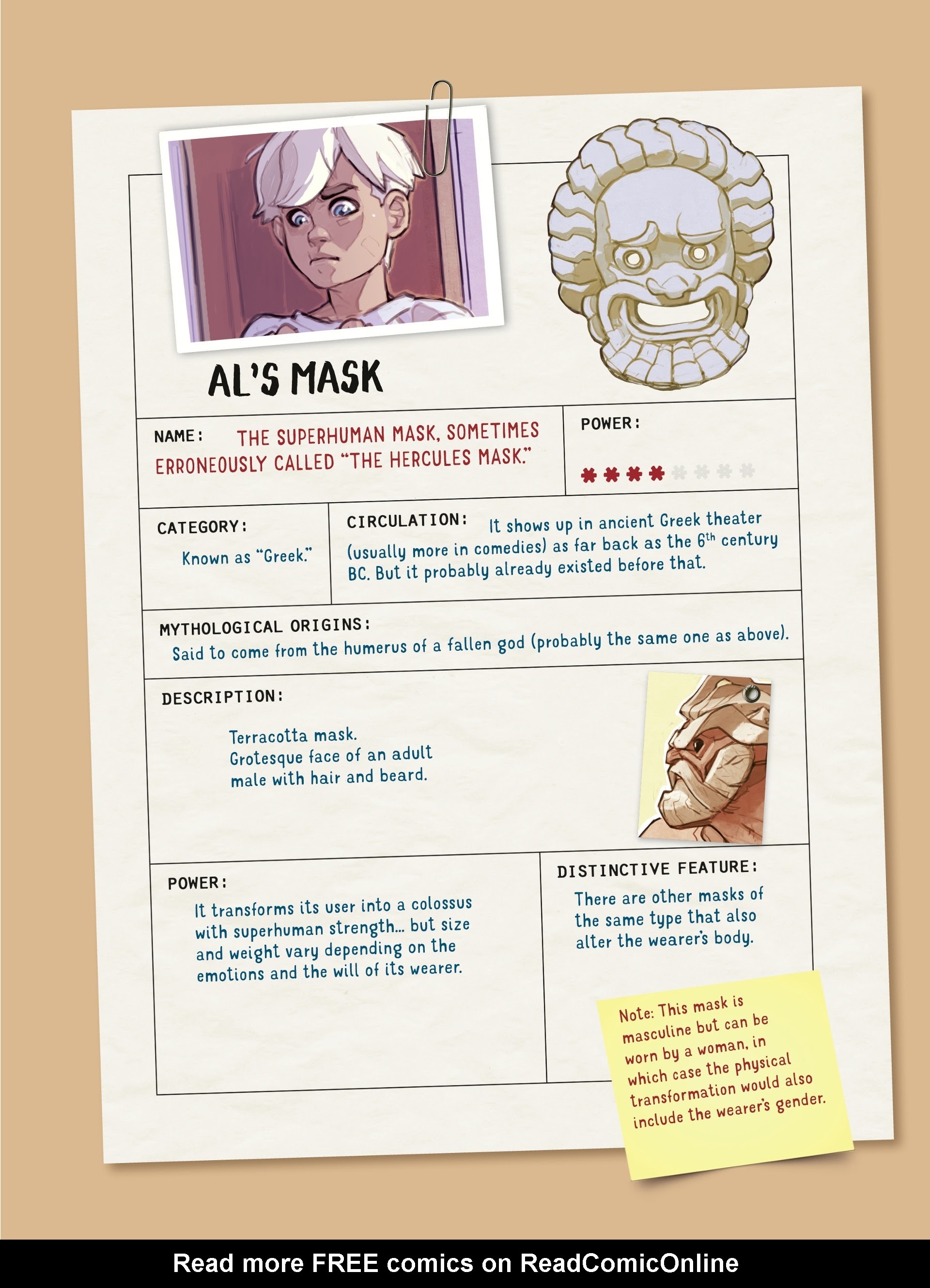 Read online Masks comic -  Issue #1 - 86