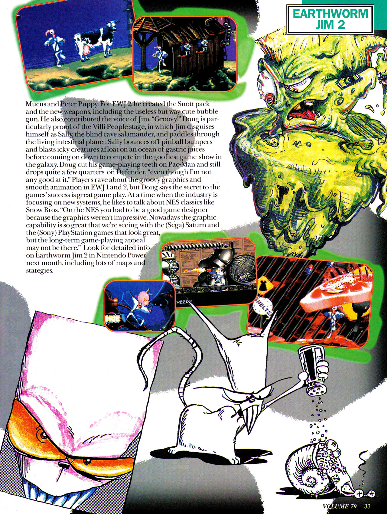 Read online Nintendo Power comic -  Issue #79 - 34