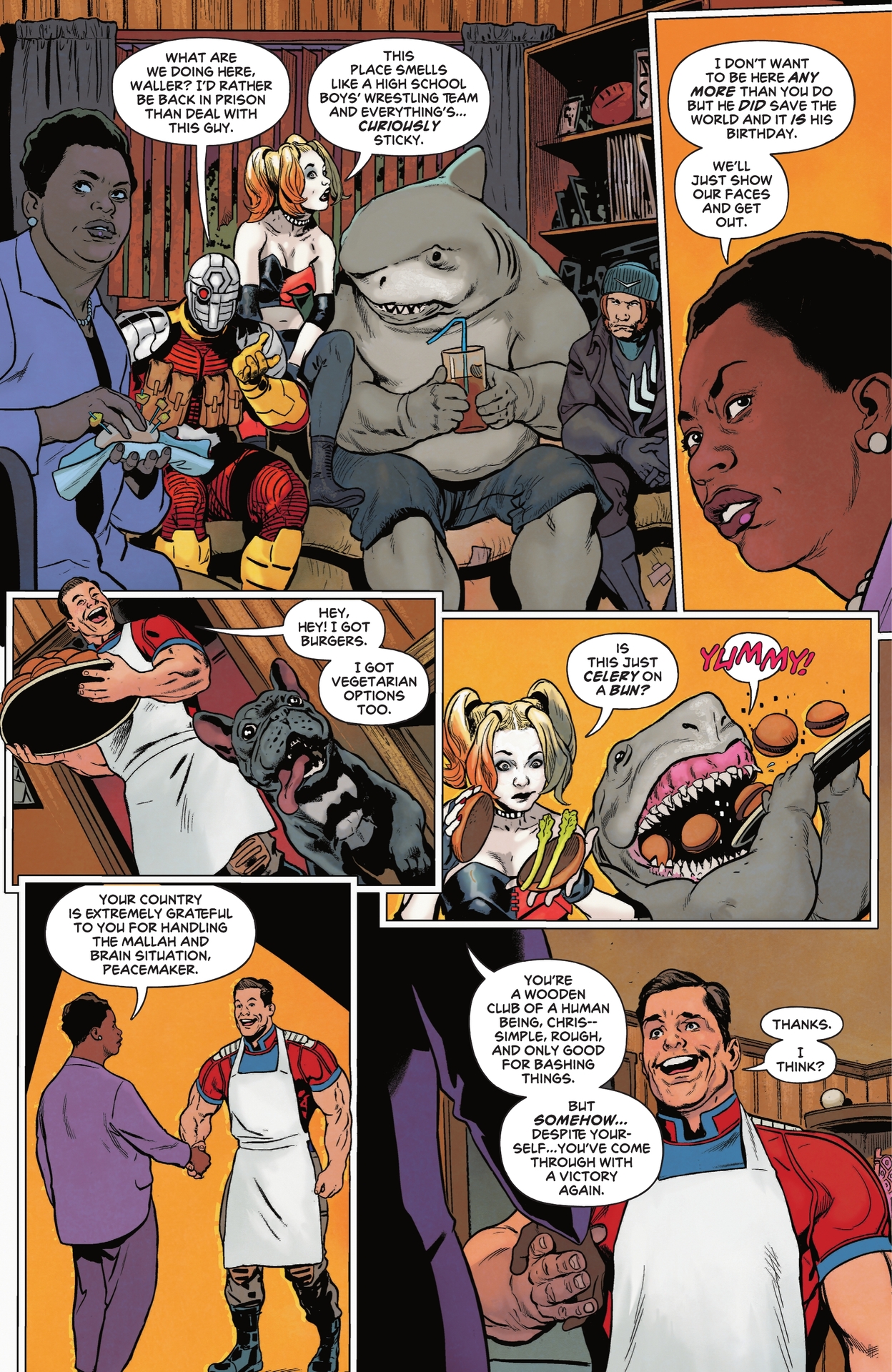 Read online Peacemaker Tries Hard! comic -  Issue #6 - 22