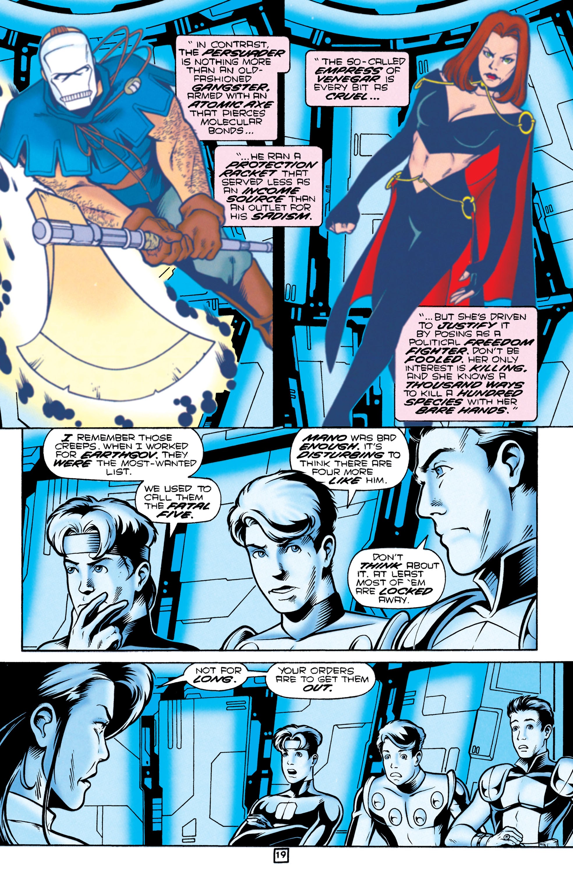 Read online Legionnaires comic -  Issue #34 - 19
