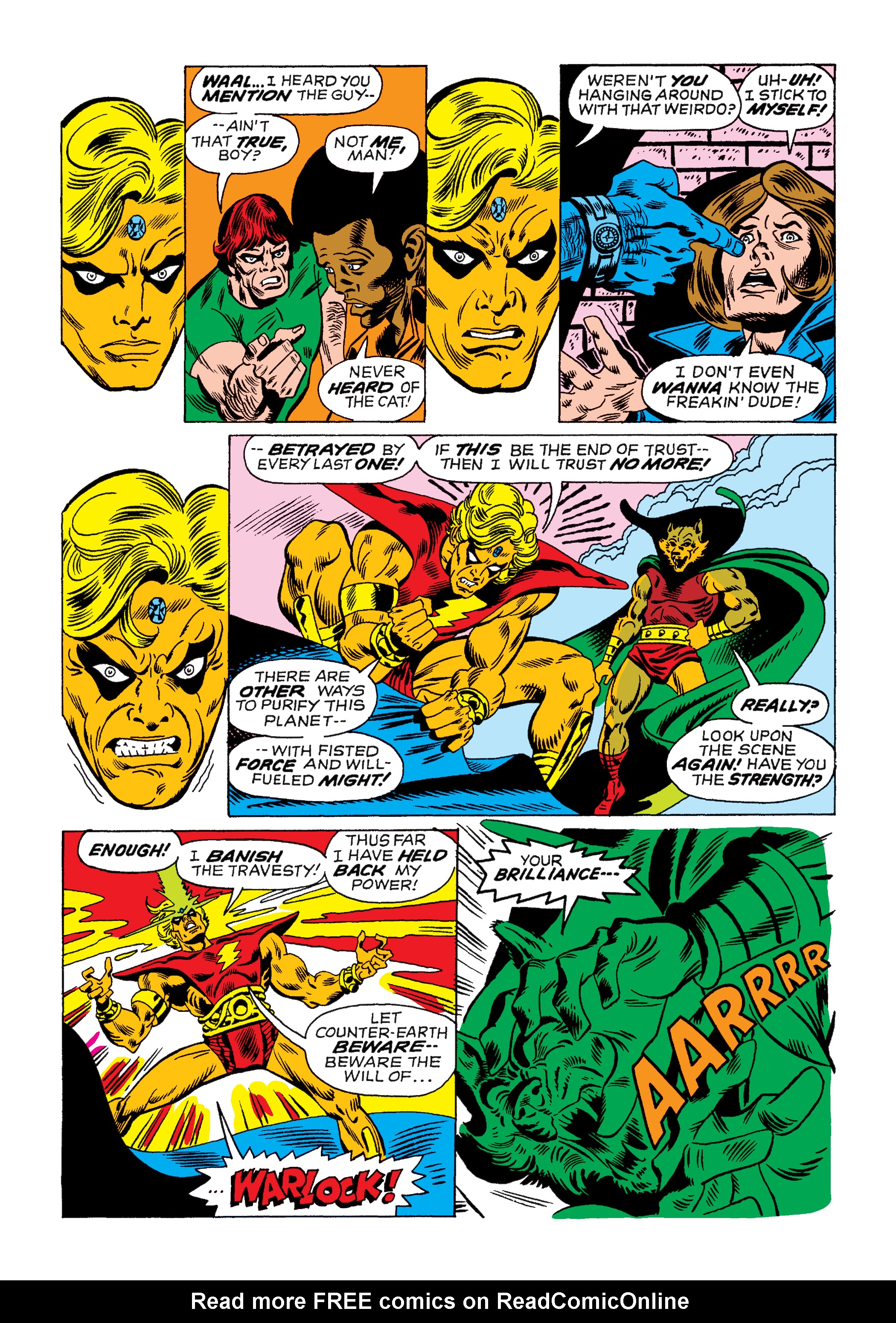 Read online Marvel Masterworks: Warlock comic -  Issue # TPB 1 (Part 1) - 86
