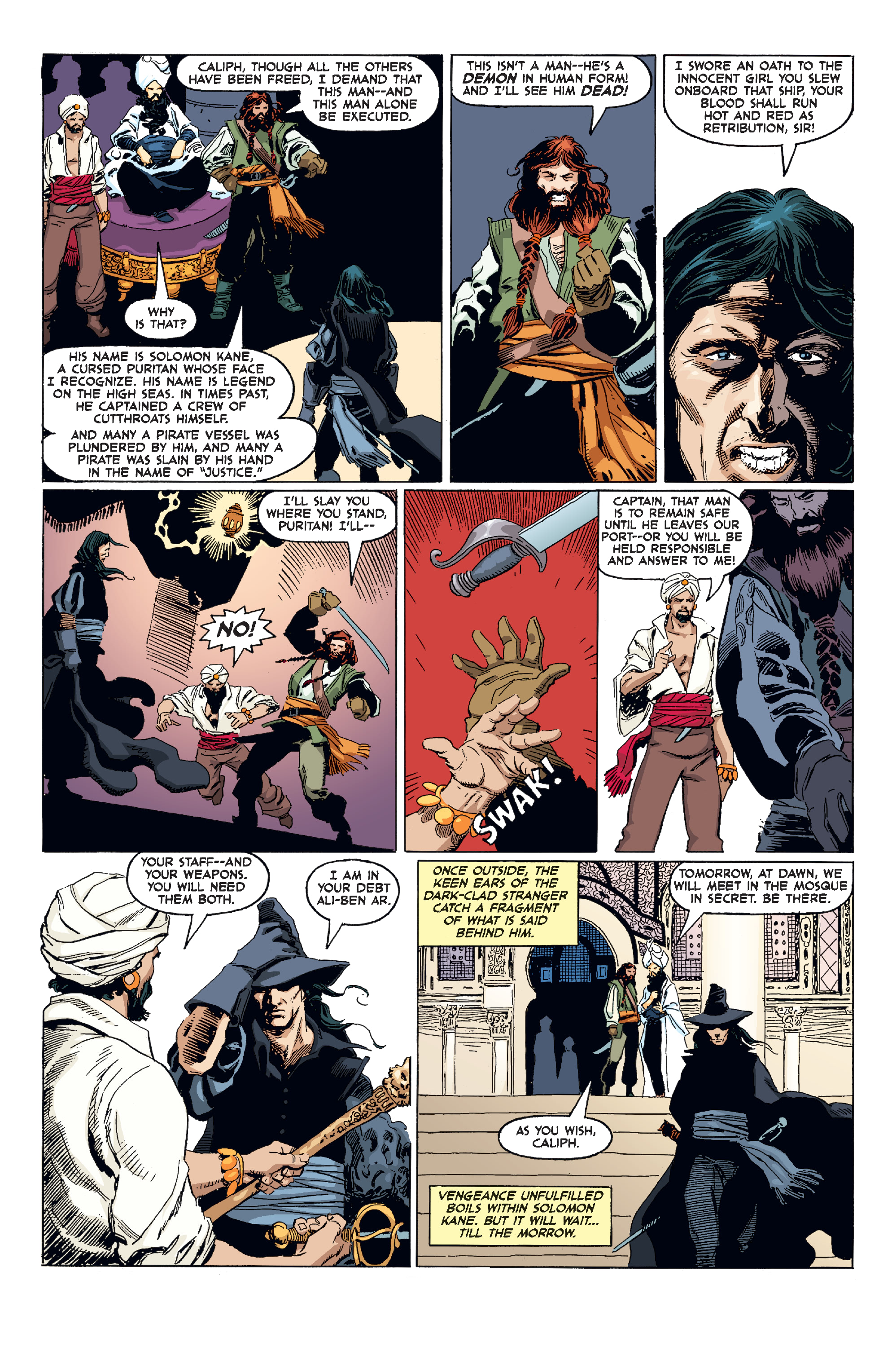 Read online The Sword of Solomon Kane comic -  Issue #4 - 10