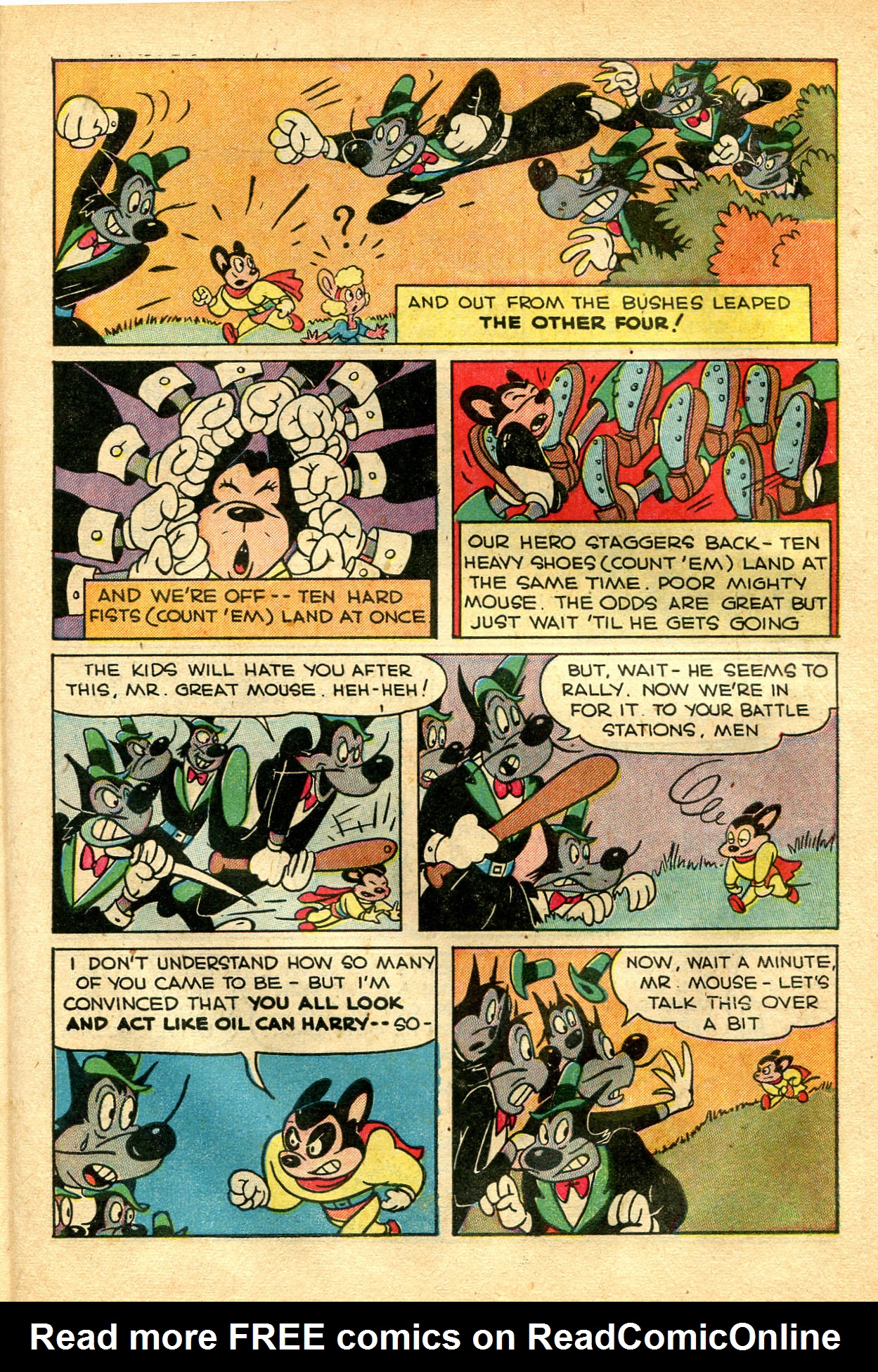 Read online Paul Terry's Mighty Mouse Comics comic -  Issue #43 - 39