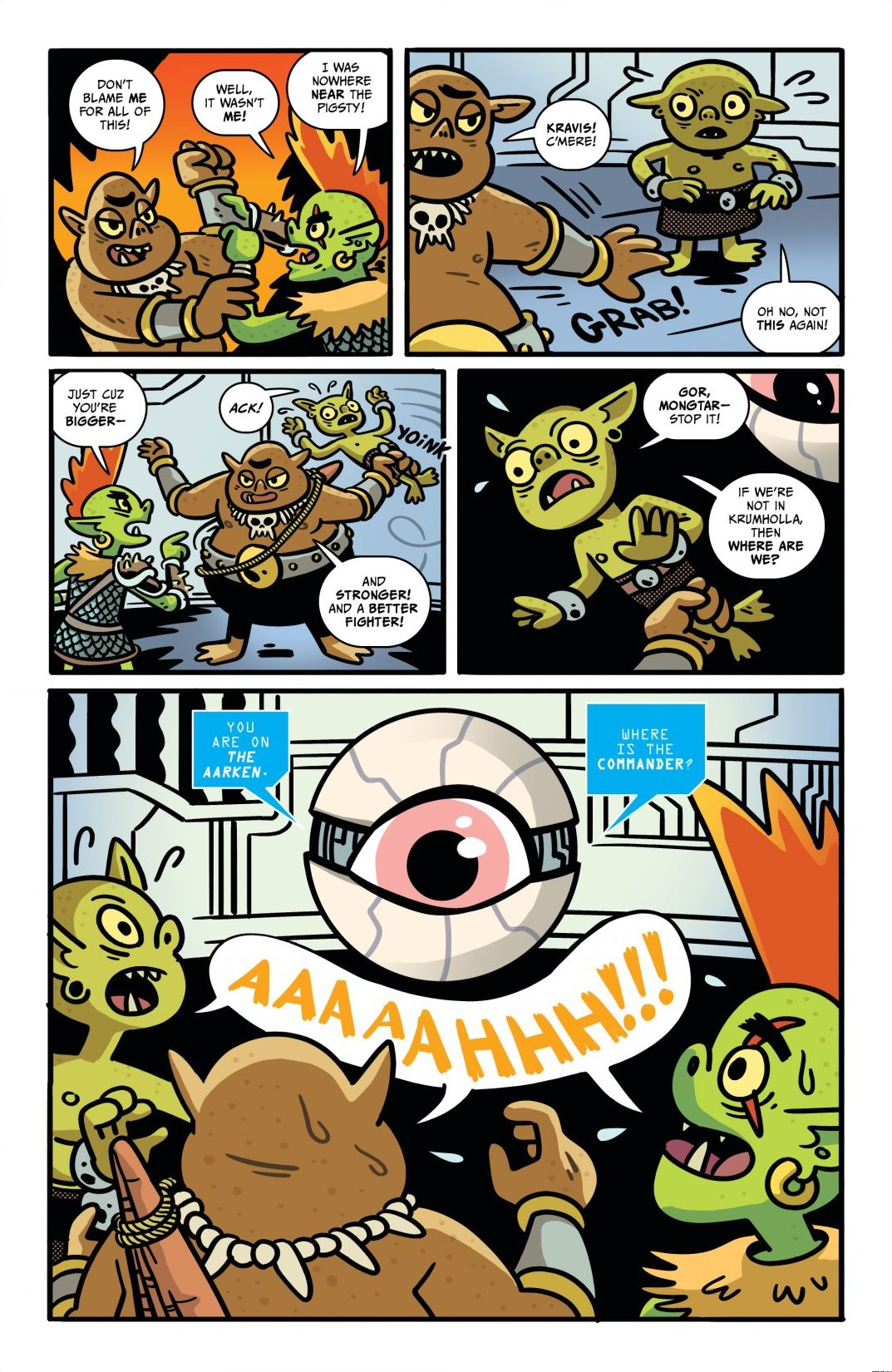 Read online Orcs in Space comic -  Issue # TPB - 12
