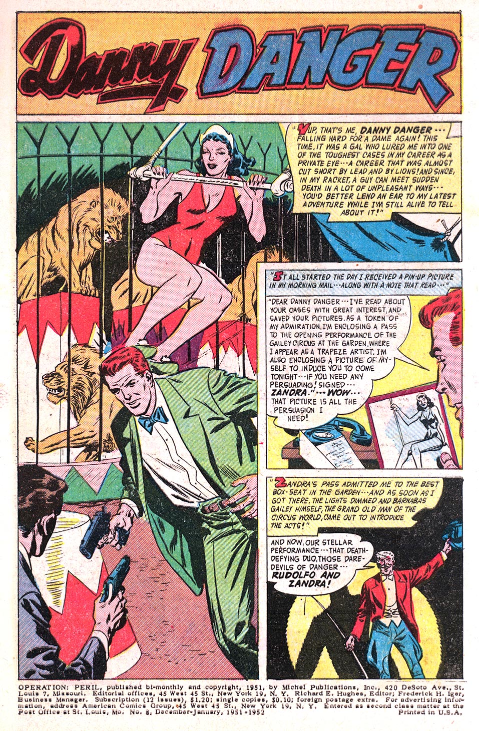 Read online Operation: Peril comic -  Issue #8 - 3