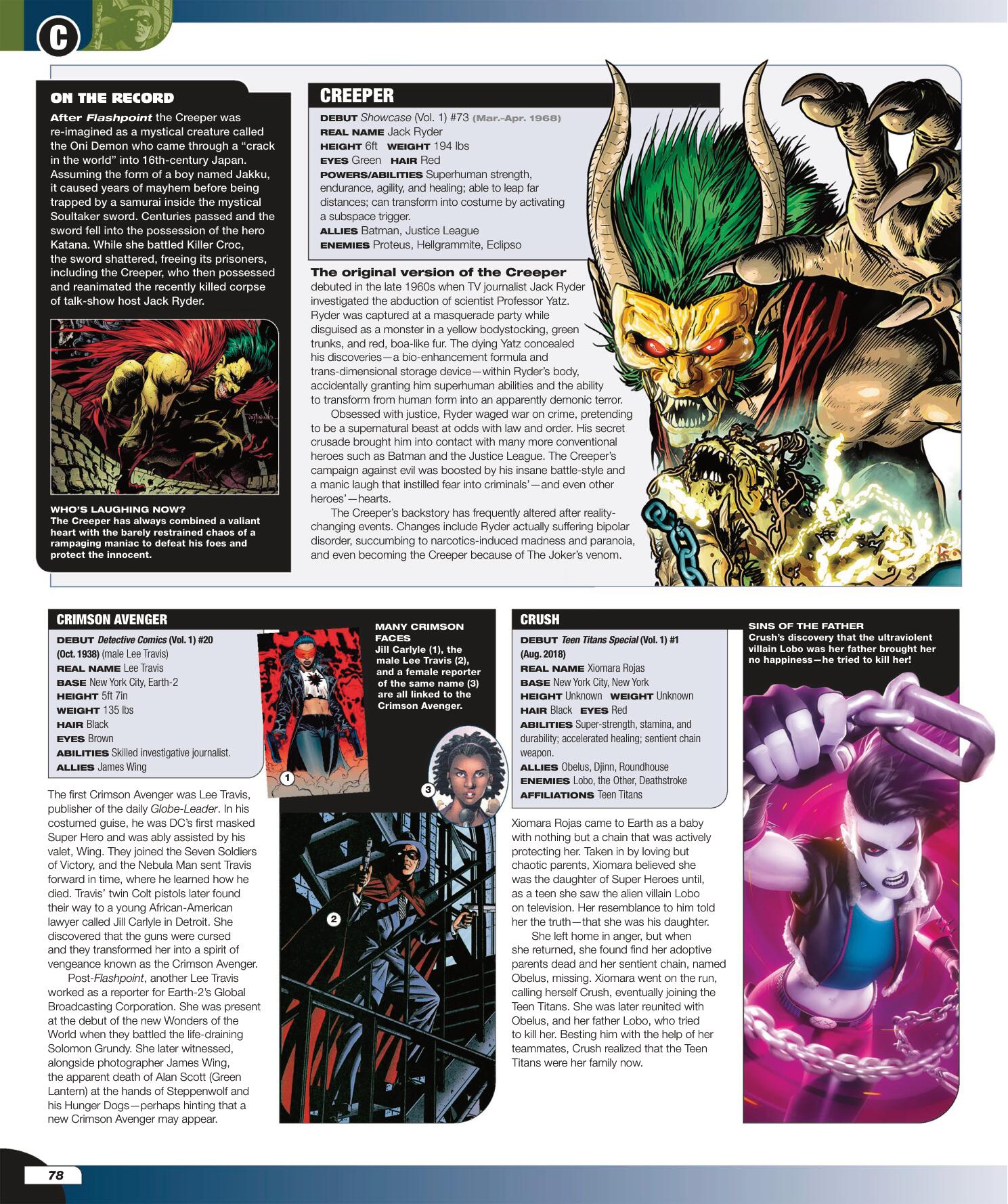 Read online The DC Comics Encyclopedia comic -  Issue # TPB 4 (Part 1) - 78
