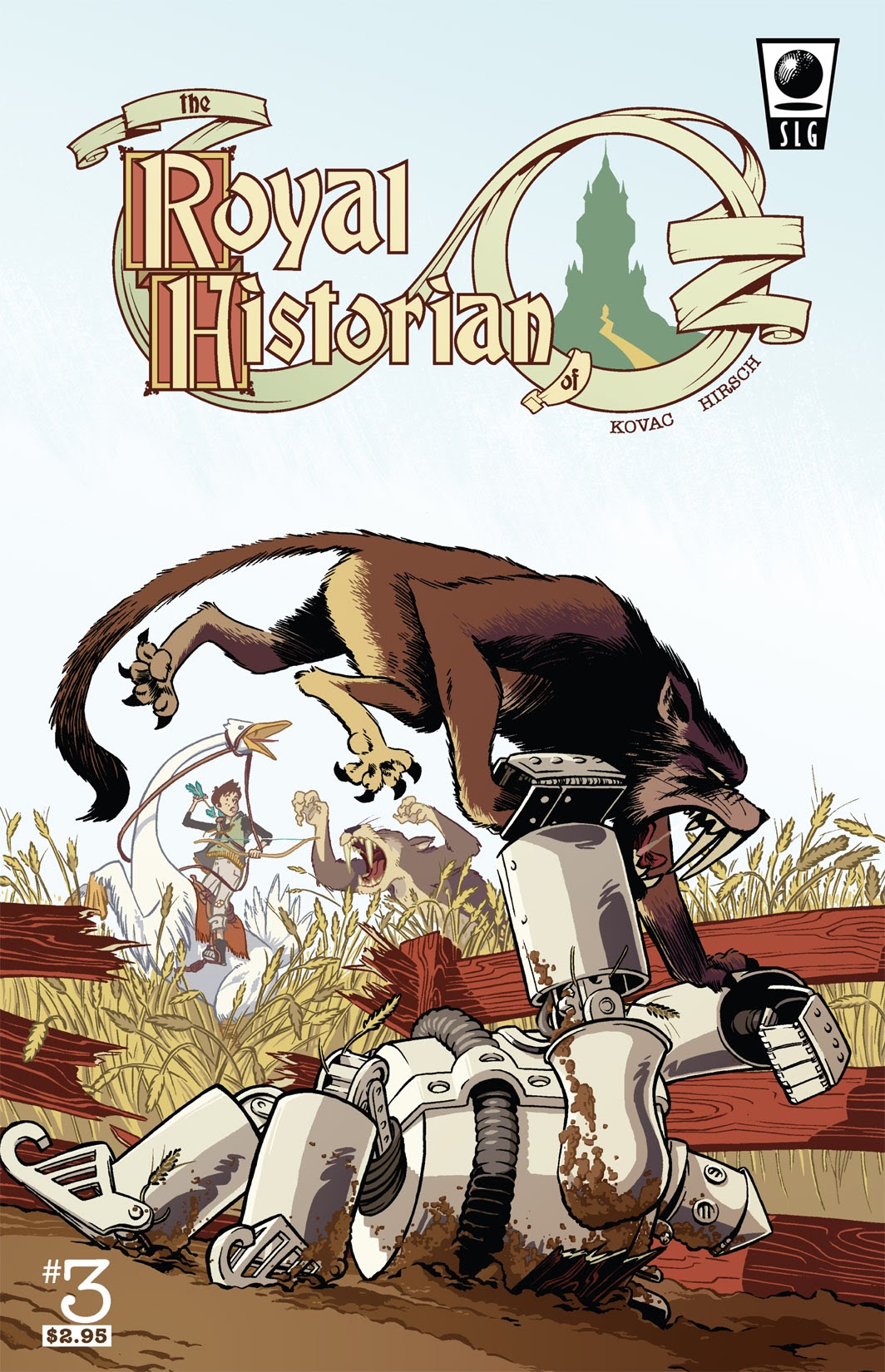 Read online Royal Historian of Oz comic -  Issue #3 - 1