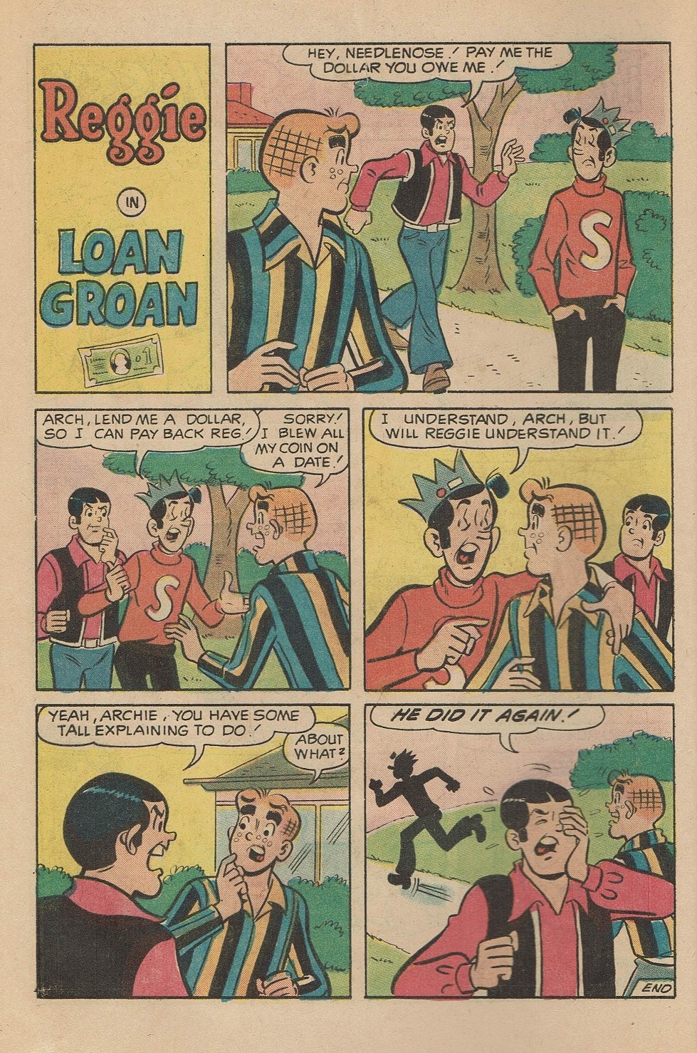 Read online Reggie's Wise Guy Jokes comic -  Issue #22 - 8