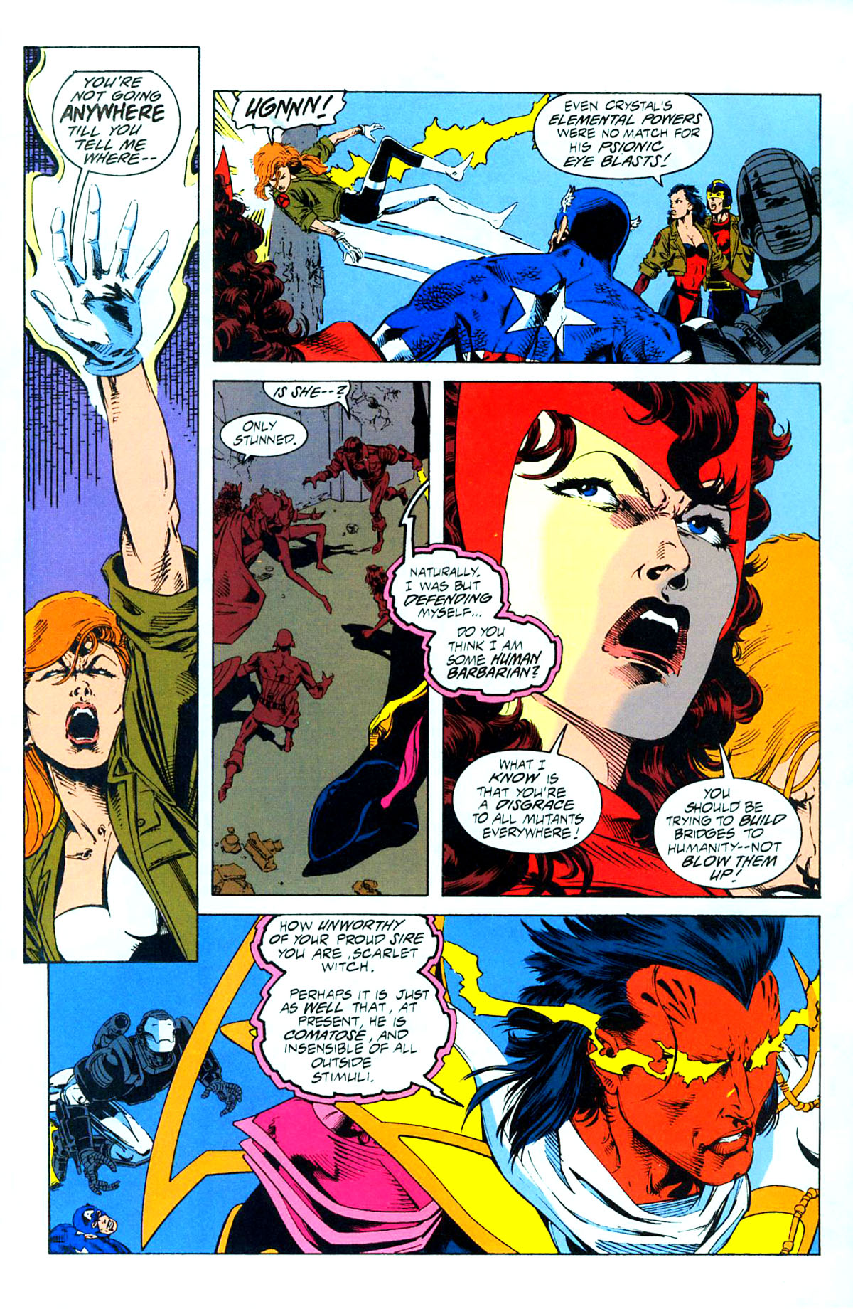 Read online Avengers/X-Men: Bloodties comic -  Issue # TPB - 54