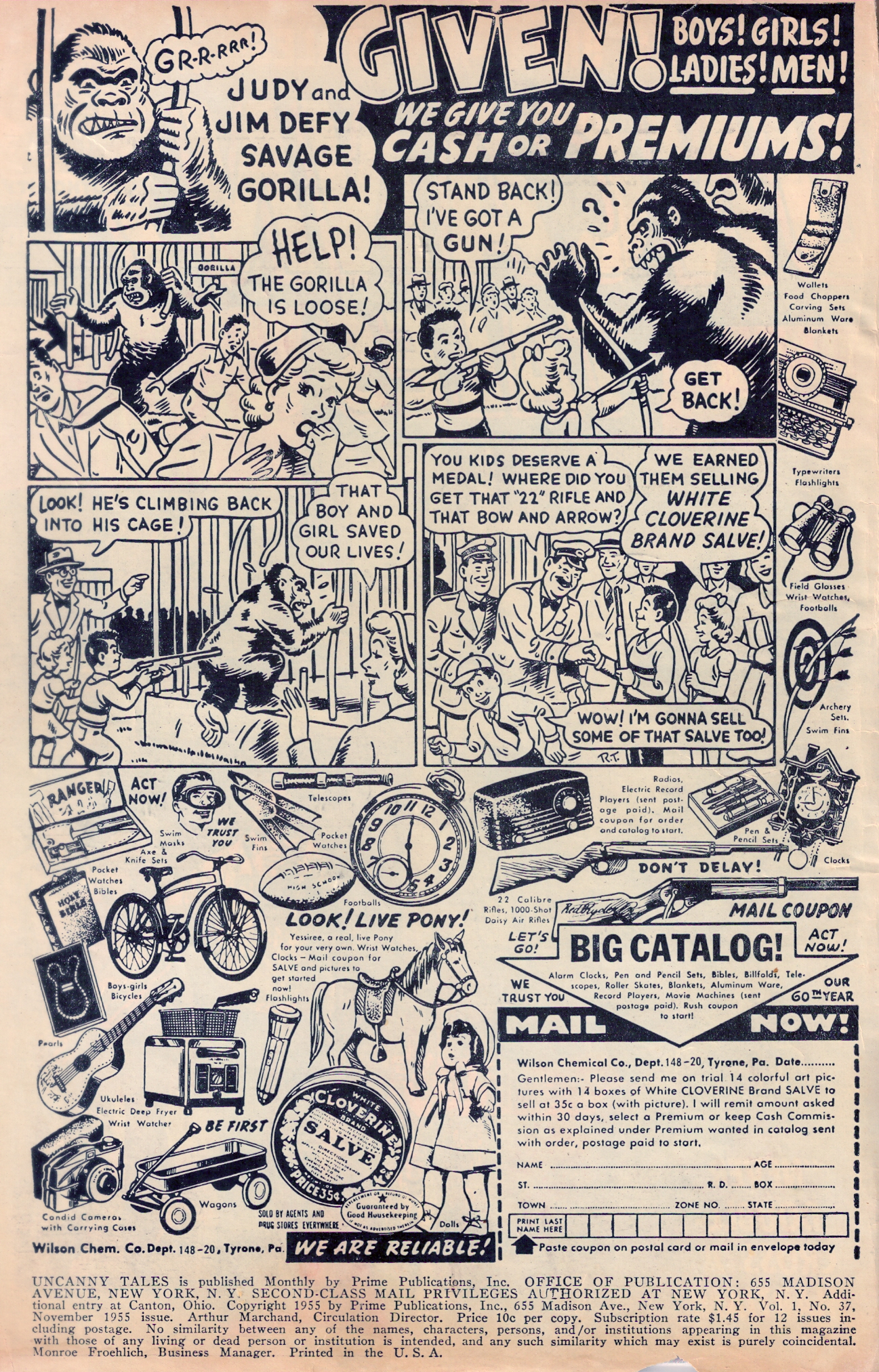 Read online Uncanny Tales comic -  Issue #37 - 2