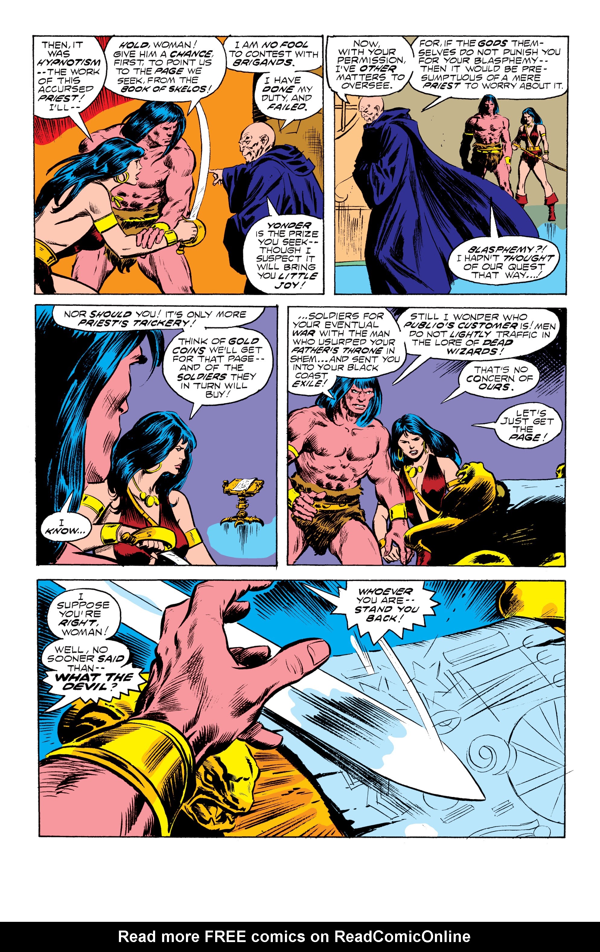 Read online Conan the Barbarian Epic Collection: The Original Marvel Years - Of Once and Future Kings comic -  Issue # TPB (Part 2) - 33