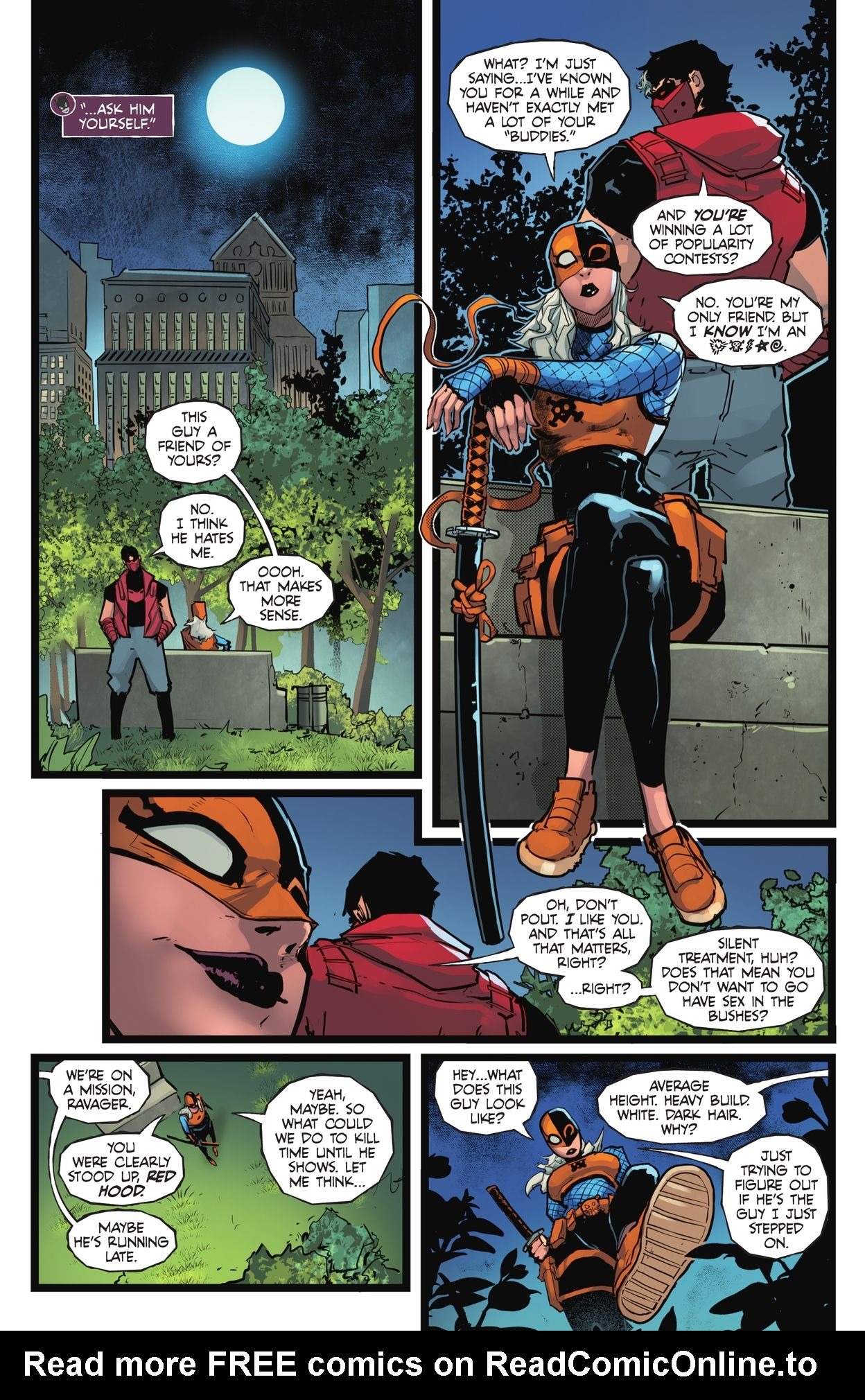 Read online Batman/Catwoman: The Gotham War: Red Hood comic -  Issue #2 - 10
