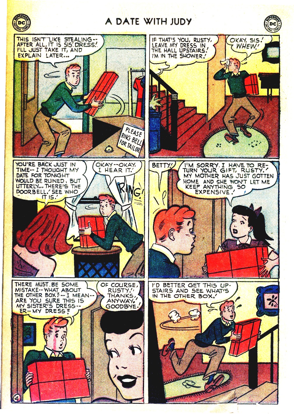 Read online A Date with Judy comic -  Issue #37 - 30