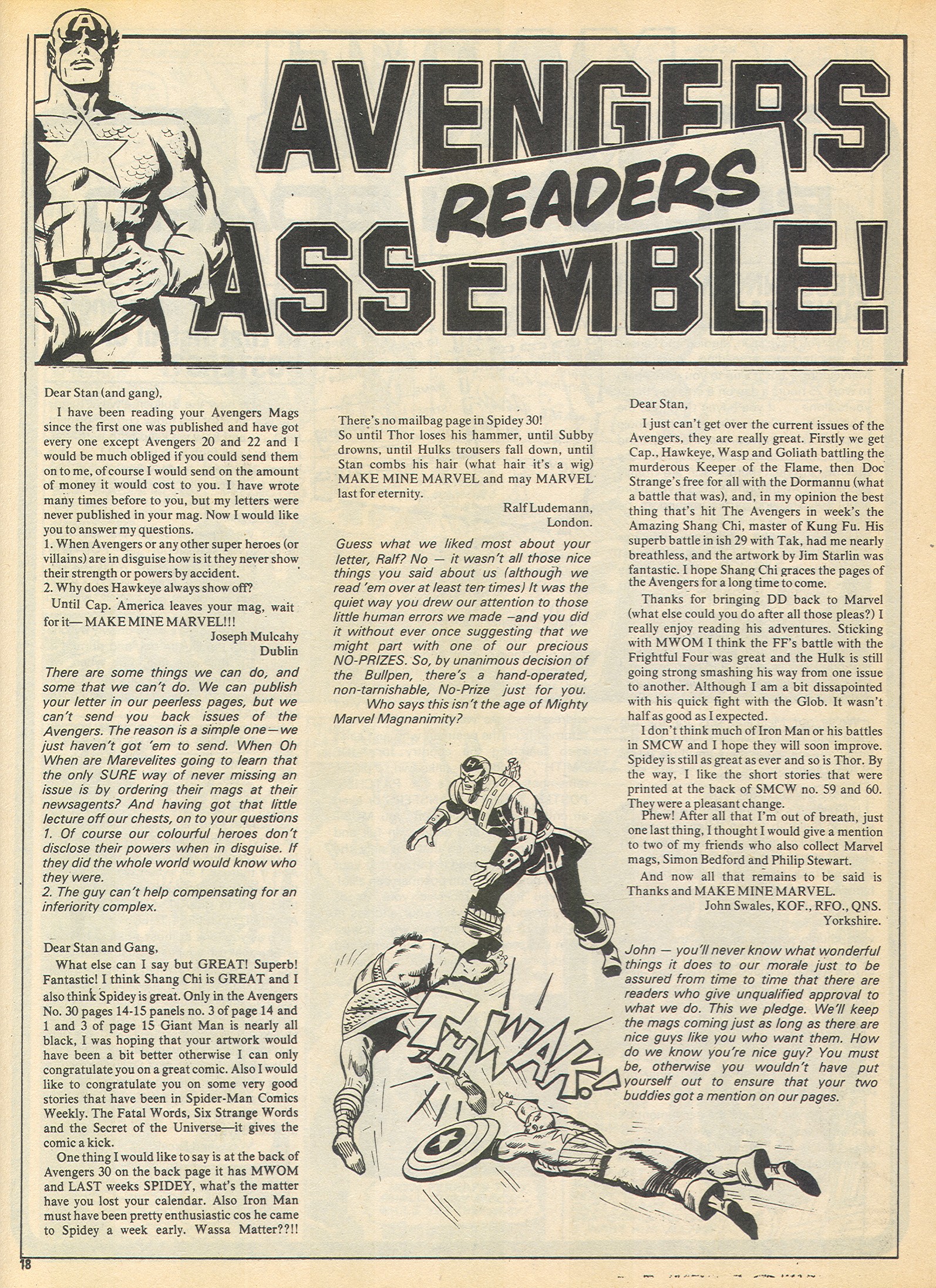 Read online The Avengers (1973) comic -  Issue #46 - 18