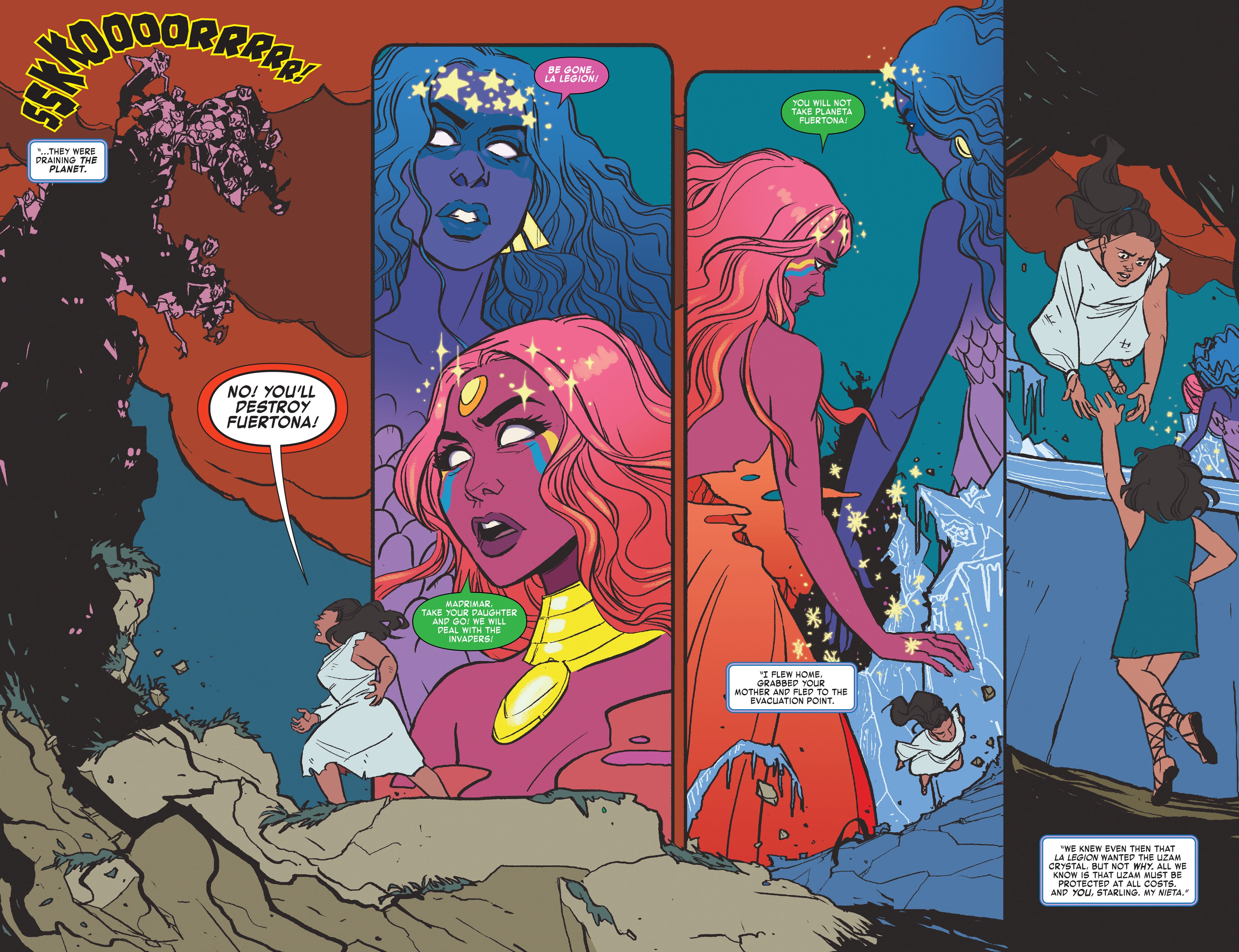 Read online Marvel-Verse: America Chavez comic -  Issue # TPB - 113