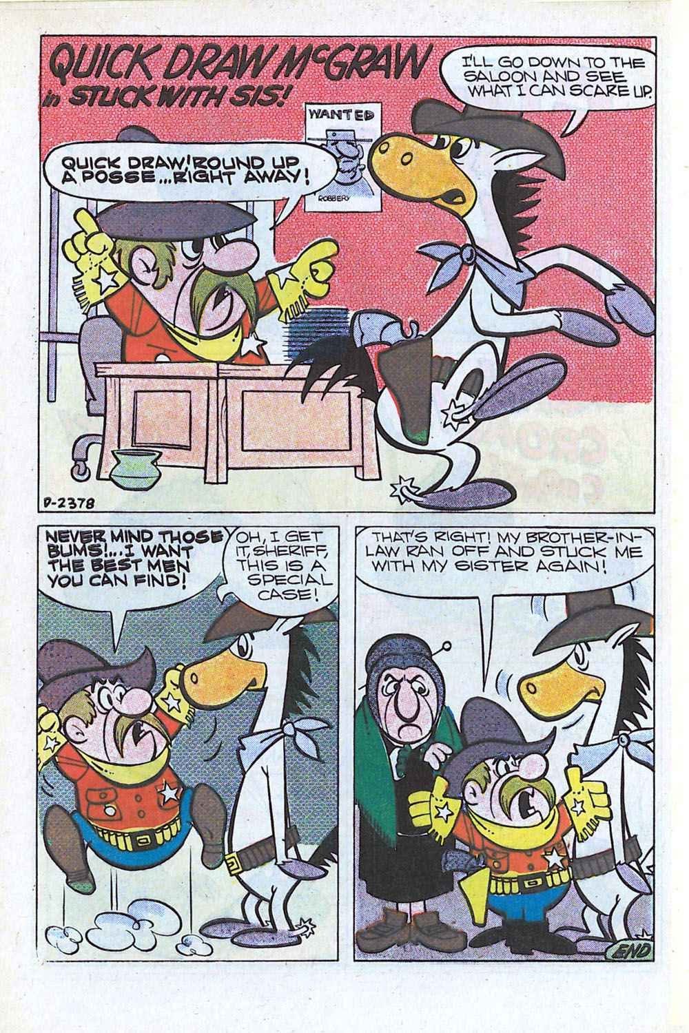 Read online Quick Draw McGraw comic -  Issue #8 - 25