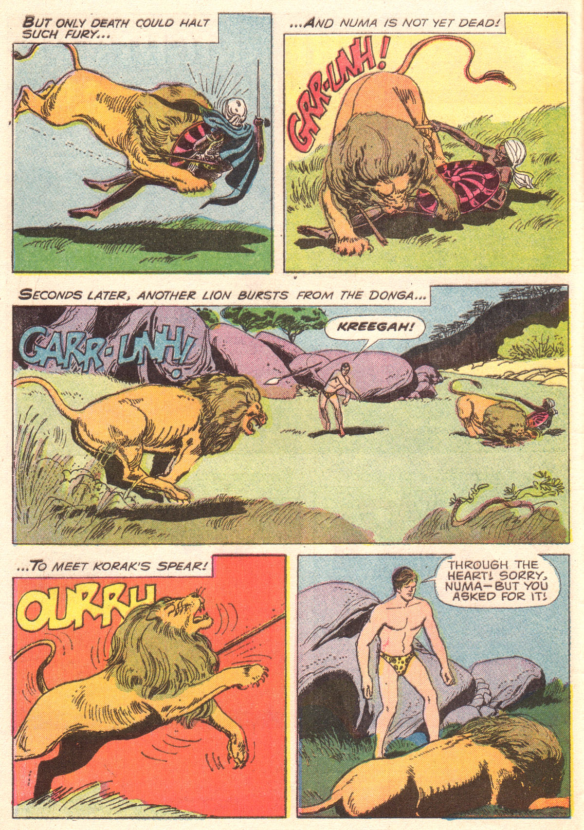 Read online Korak, Son of Tarzan (1964) comic -  Issue #31 - 4