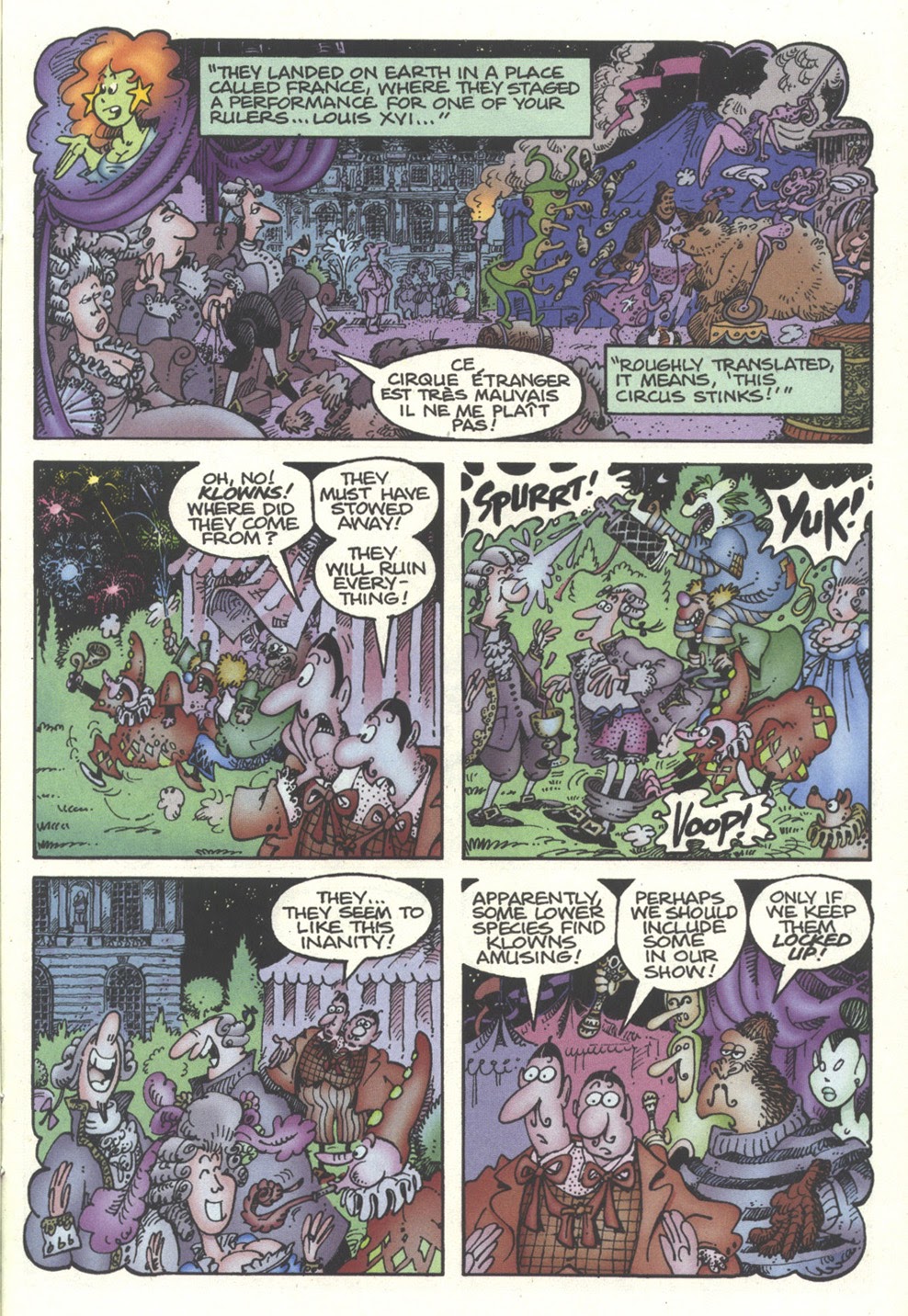 Read online Space Circus comic -  Issue #3 - 14