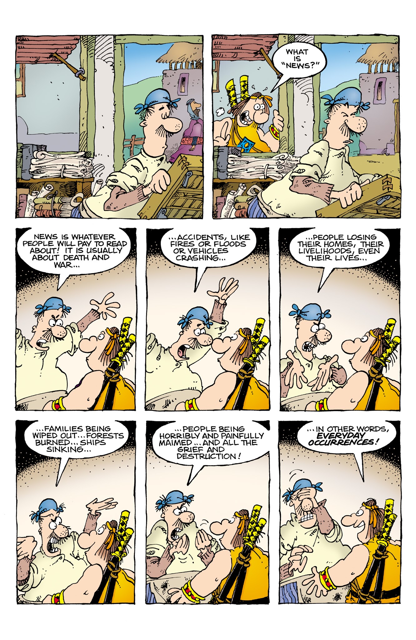 Read online Sergio Aragonés' Groo: Mightier Than the Sword comic -  Issue # _TPB - 34