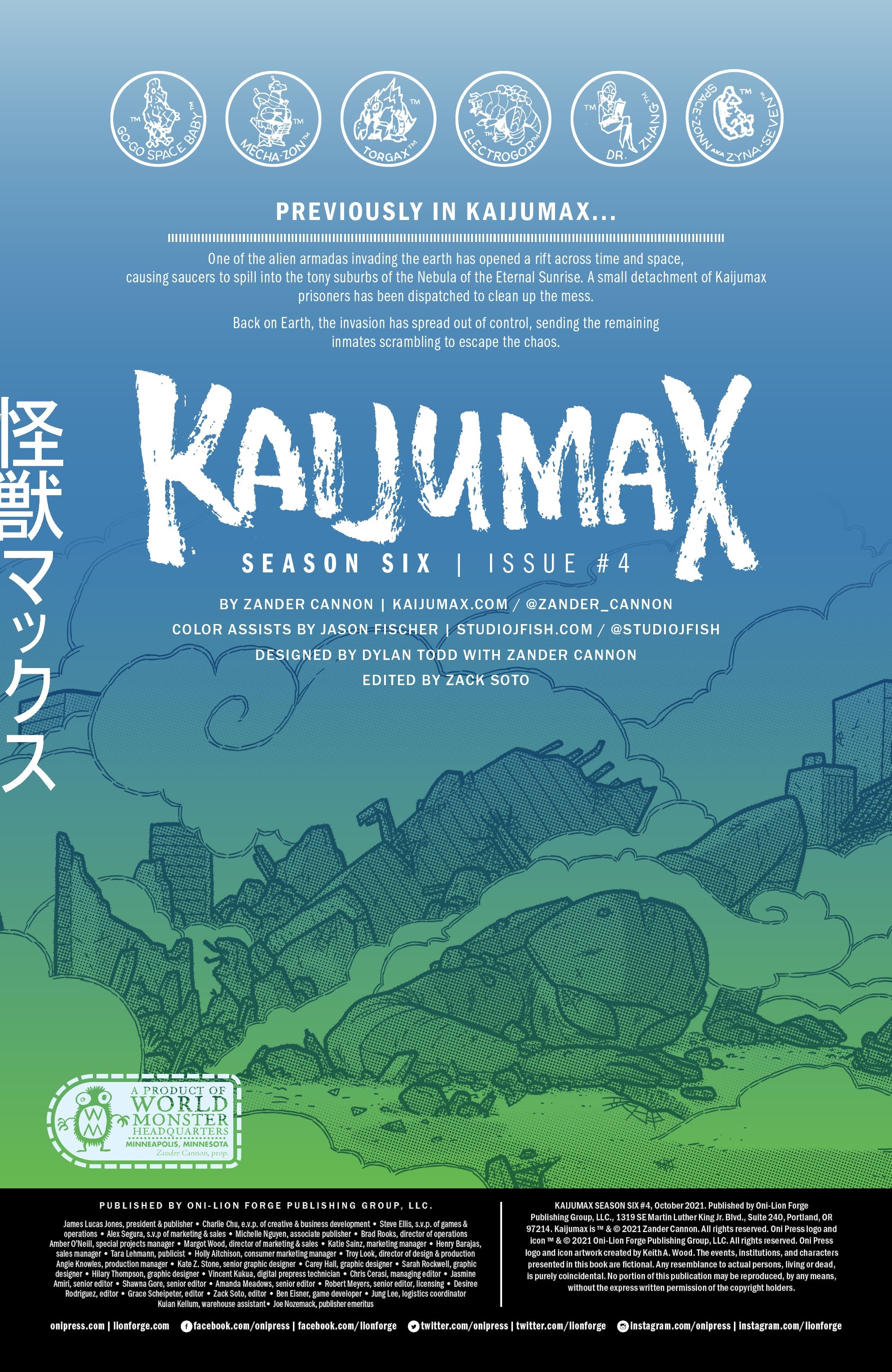 Read online Kaijumax: Season Six comic -  Issue #4 - 2